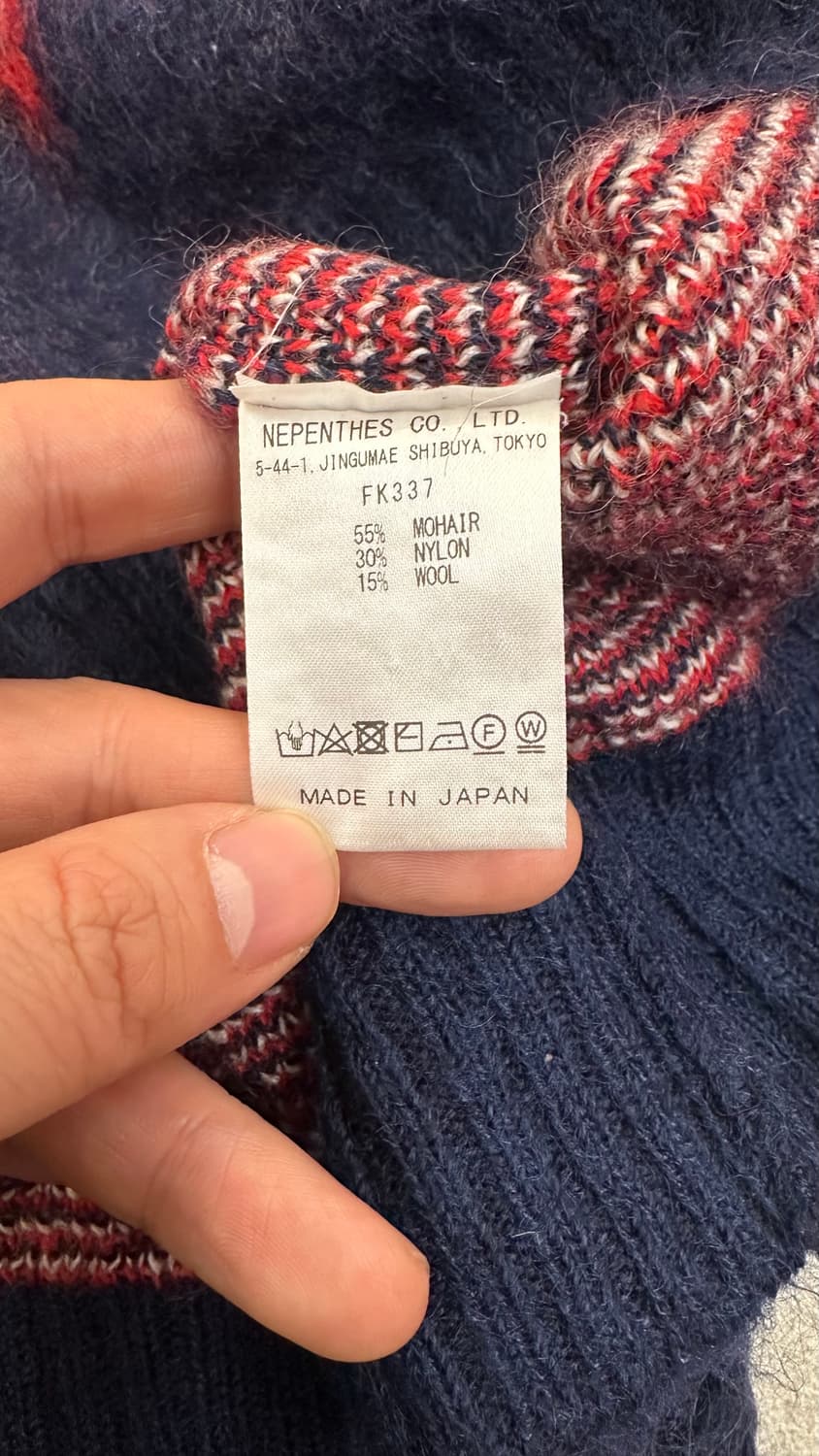 니들스 모헤어 가디건 상품이미지4