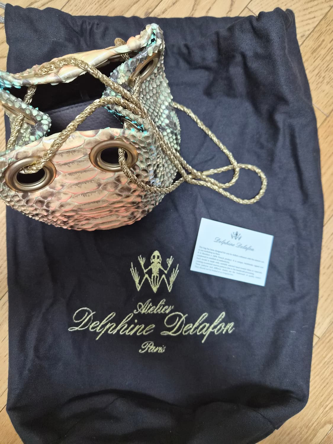 Delphine delafon빈티지버킷백 상품이미지3