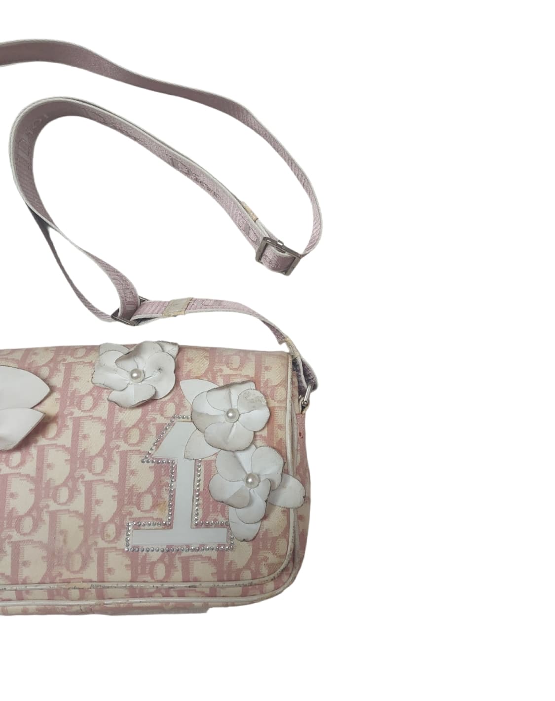 디올 오블리크 걸리 플라워 크로스백 (정품) 상품이미지3