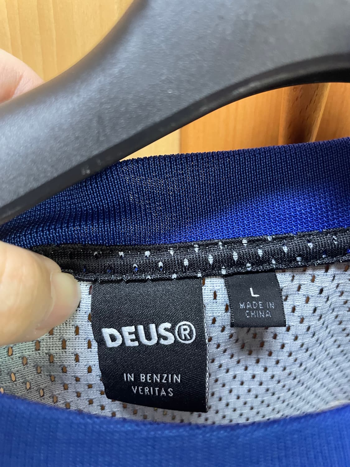 DEUS SUPEROK 블루 져지 상품이미지3