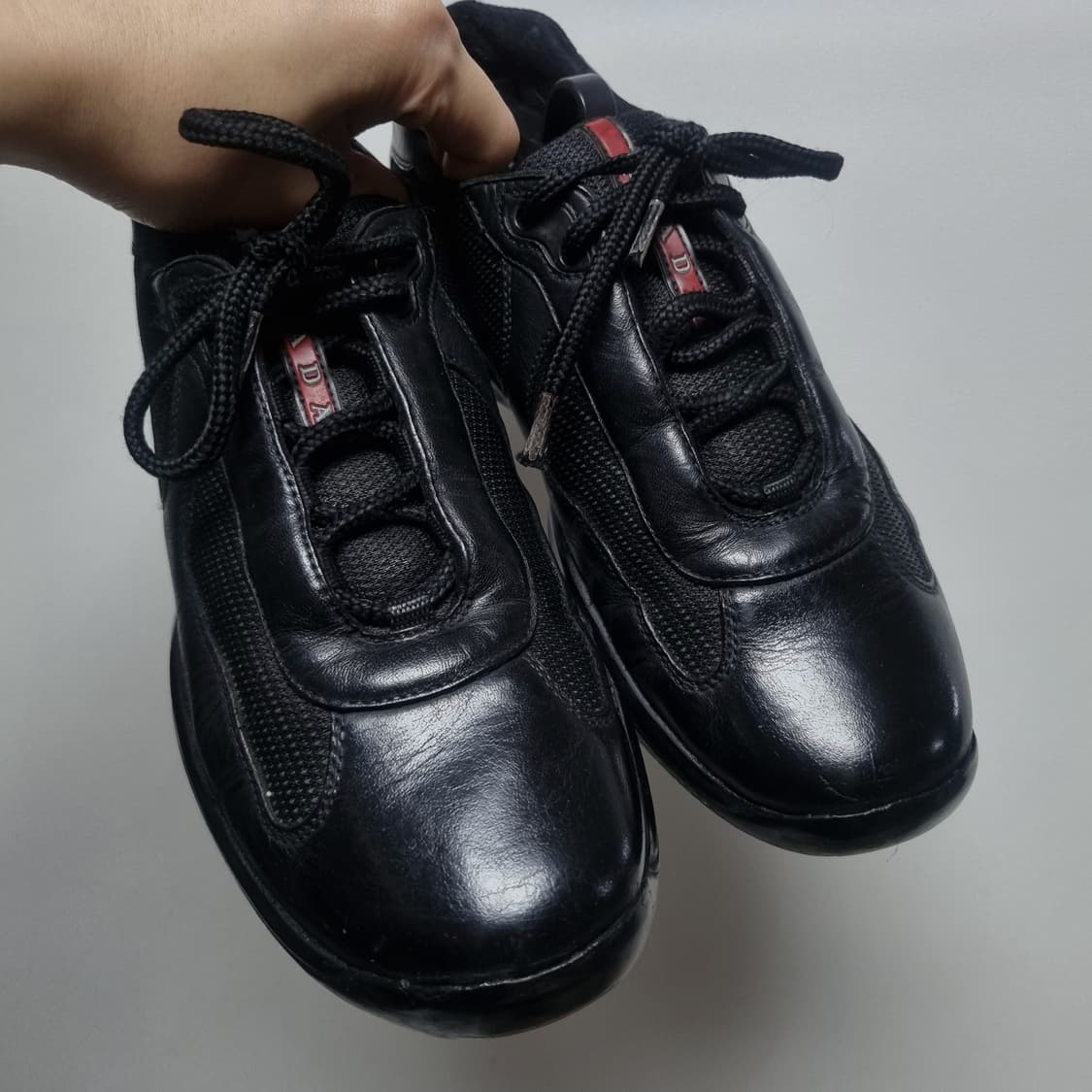 프라다 아메리칸컵 uk9.5 블랙 상품이미지7