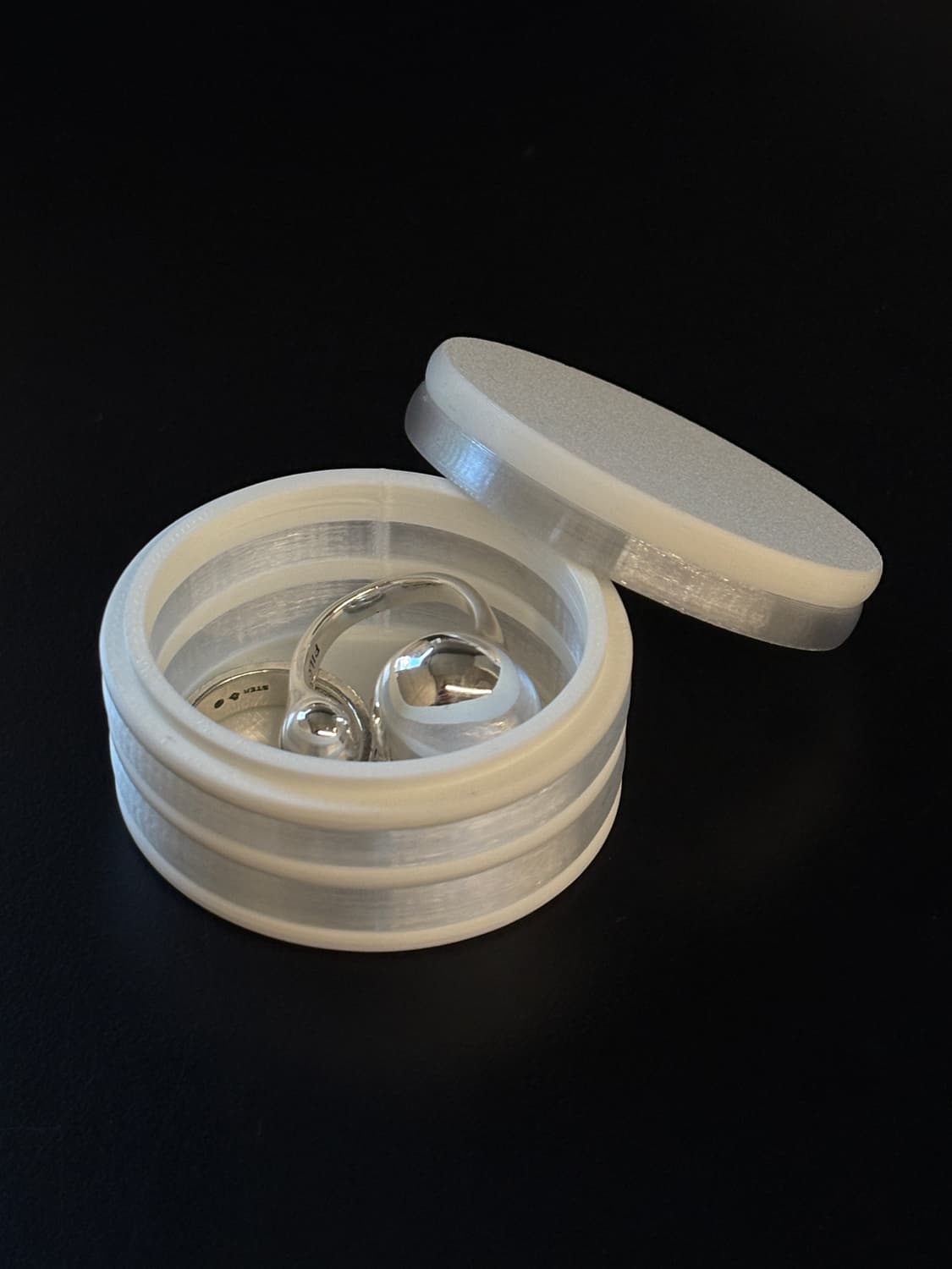 Macaron Pot - 화이트&투명 상품이미지3