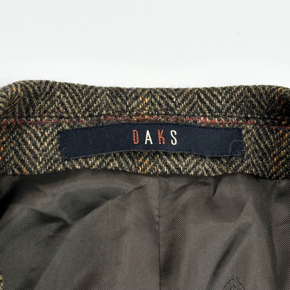 DAKS 닥스 클래식 엘보우 패치 울 블레이져 L 상품이미지4