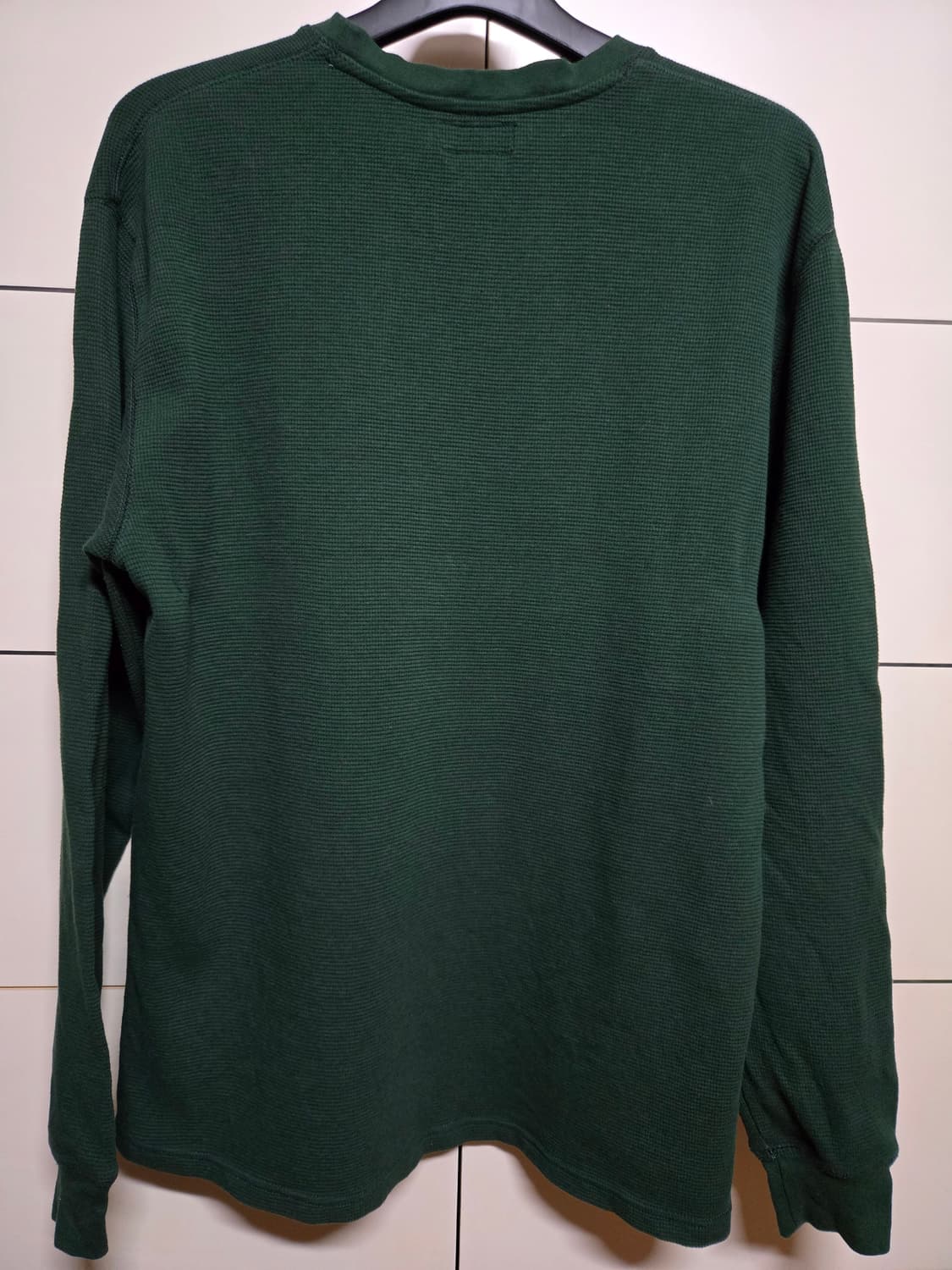 폴로 랄프로렌 와플 롱슬리브 티셔츠 그린(XL) 상품이미지5