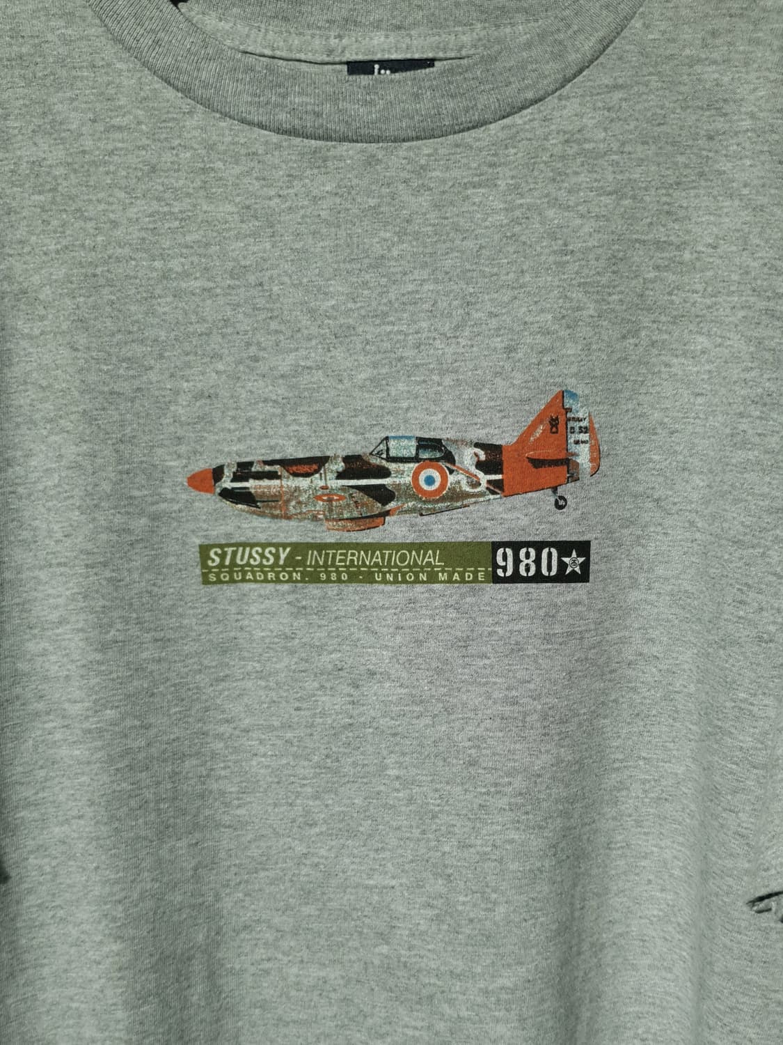 90s STUSSY print tee
 상품이미지6