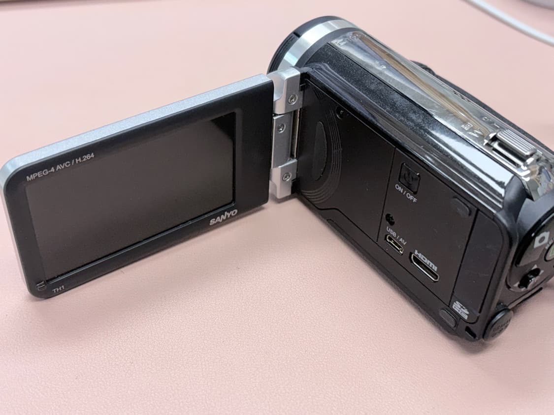 산요 작티 TH1 빈티지캠코더 상품이미지6