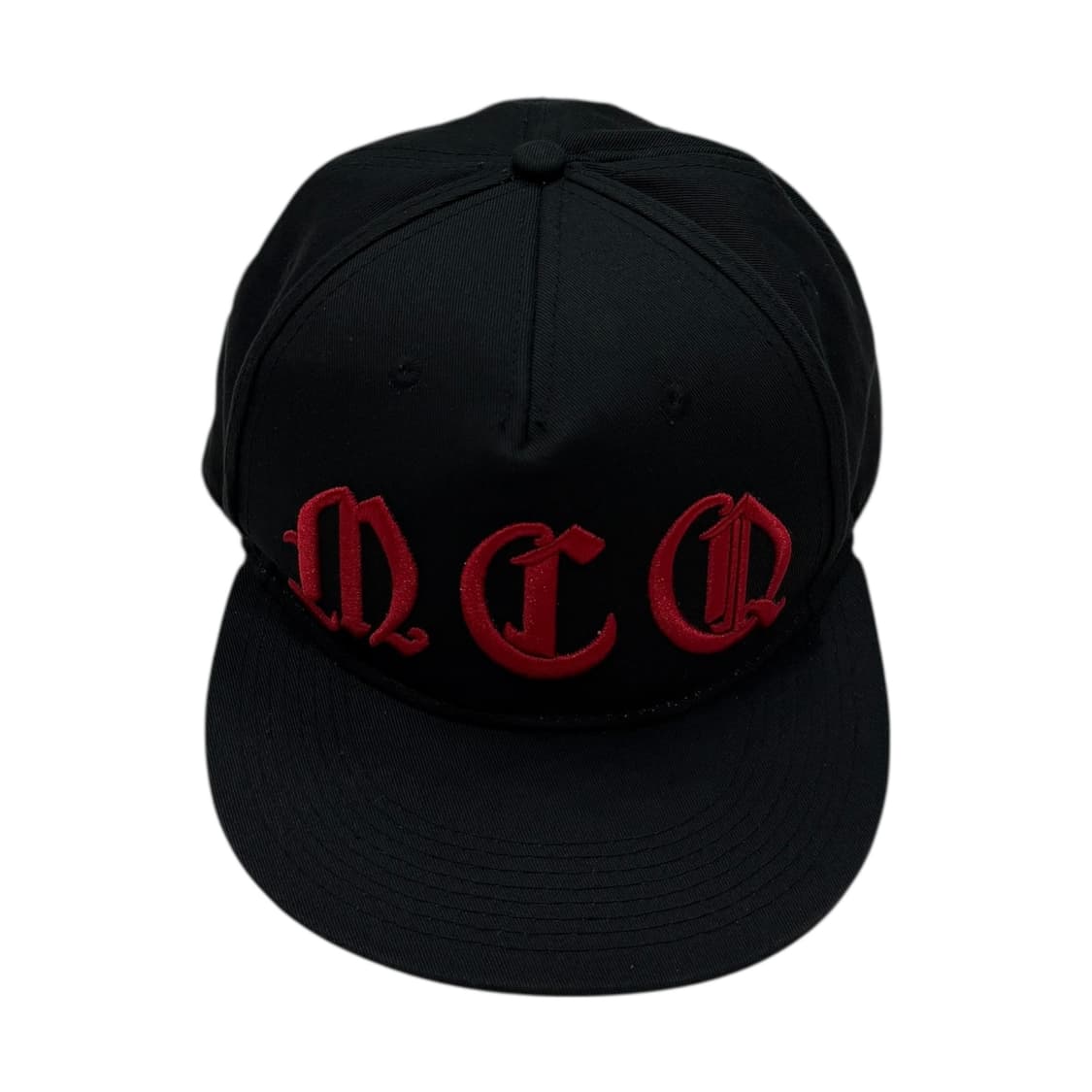 MCQ 엠씨큐 스냅백 모자 블랙 레드 상품이미지1