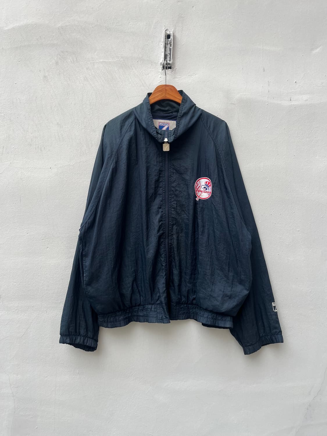 90s LOGO 7 양키스 나일론 자켓  상품이미지1