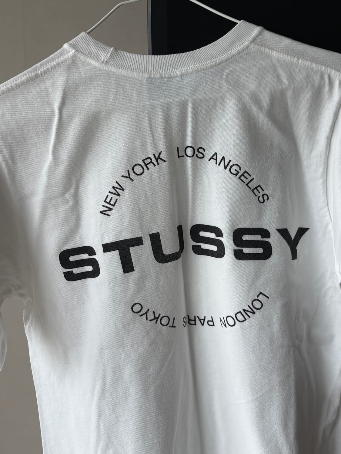 스투시 화이트 티셔츠 S 상품이미지3