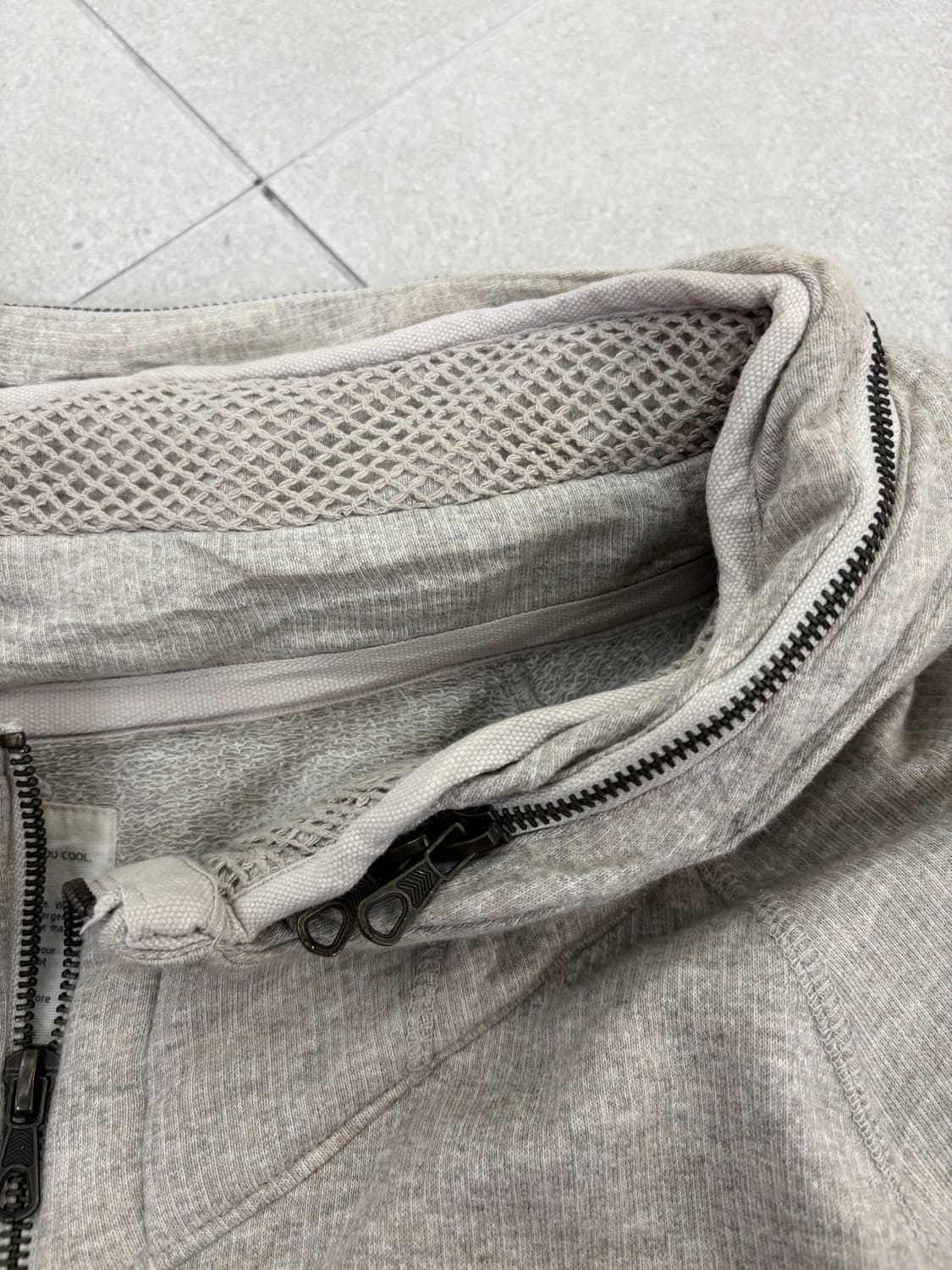 고아 베이지 집업 상품이미지4