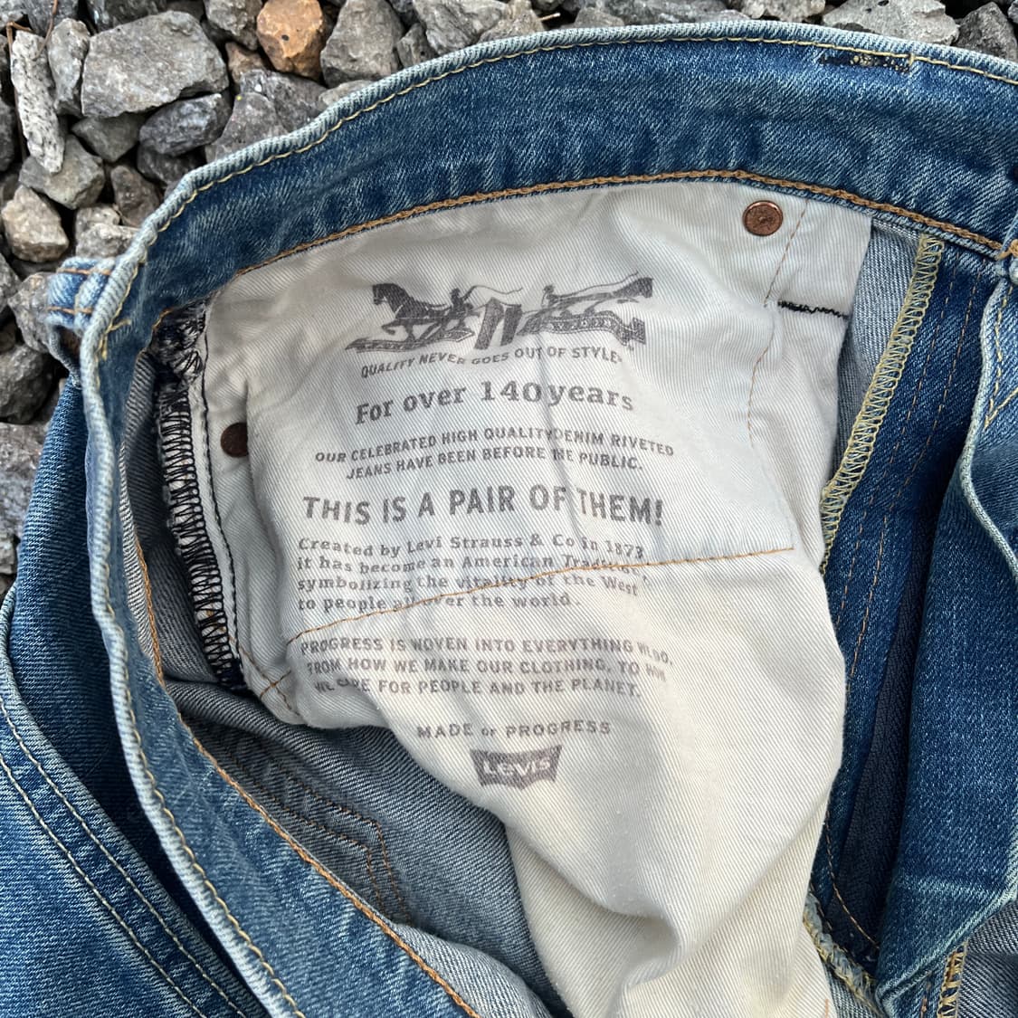 리바이스 502  데님 (실측확인) 상품이미지7