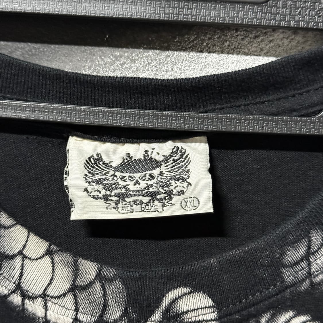 VTG 빈티지 빅사이즈 오리엔탈 드래곤 프린팅 펑크 반팔 티셔츠 상품이미지4