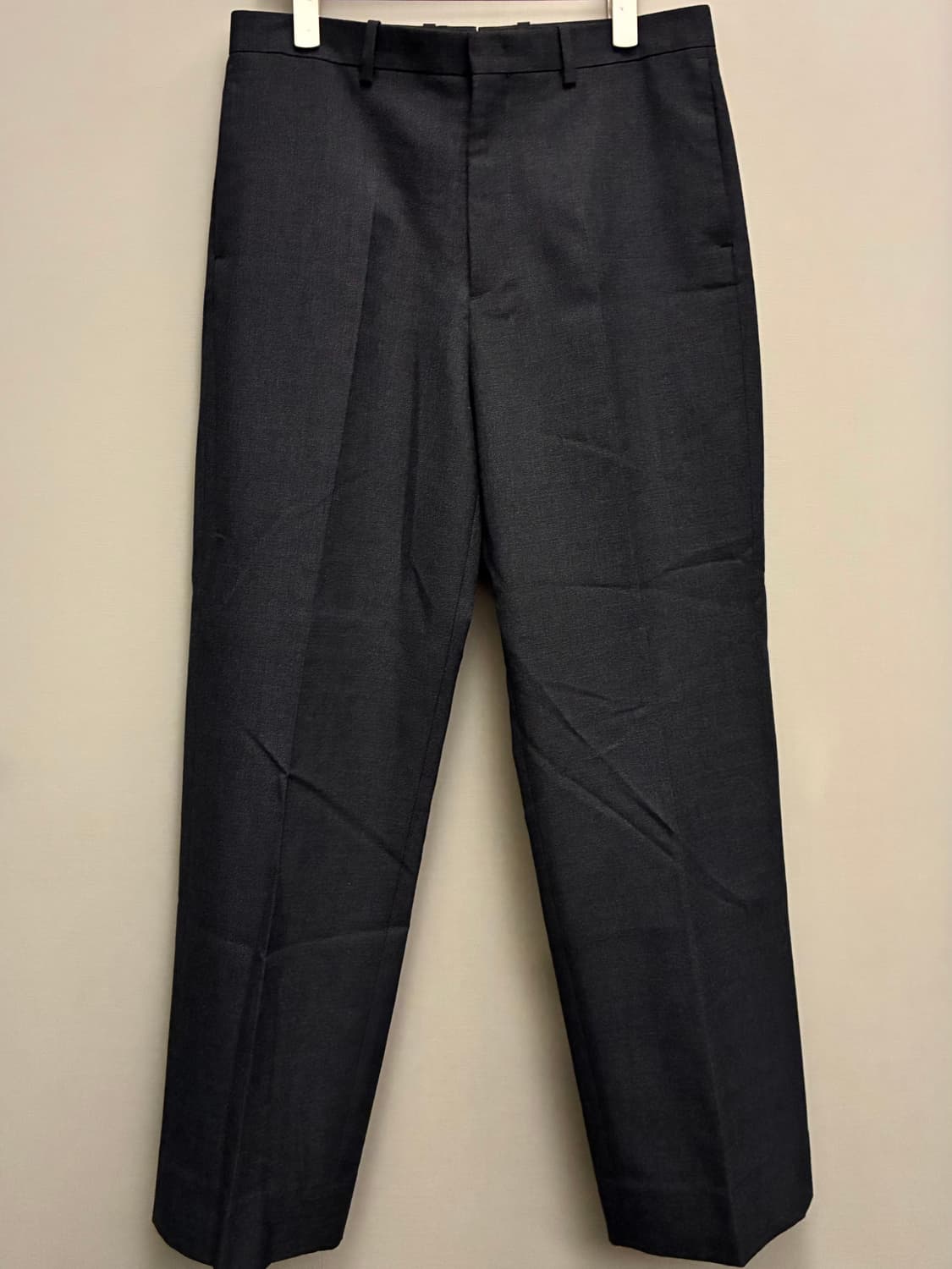 (2/31)POTTERY 포터리 울 테이퍼드 팬츠 슬랙스 다크그레이 상품이미지8