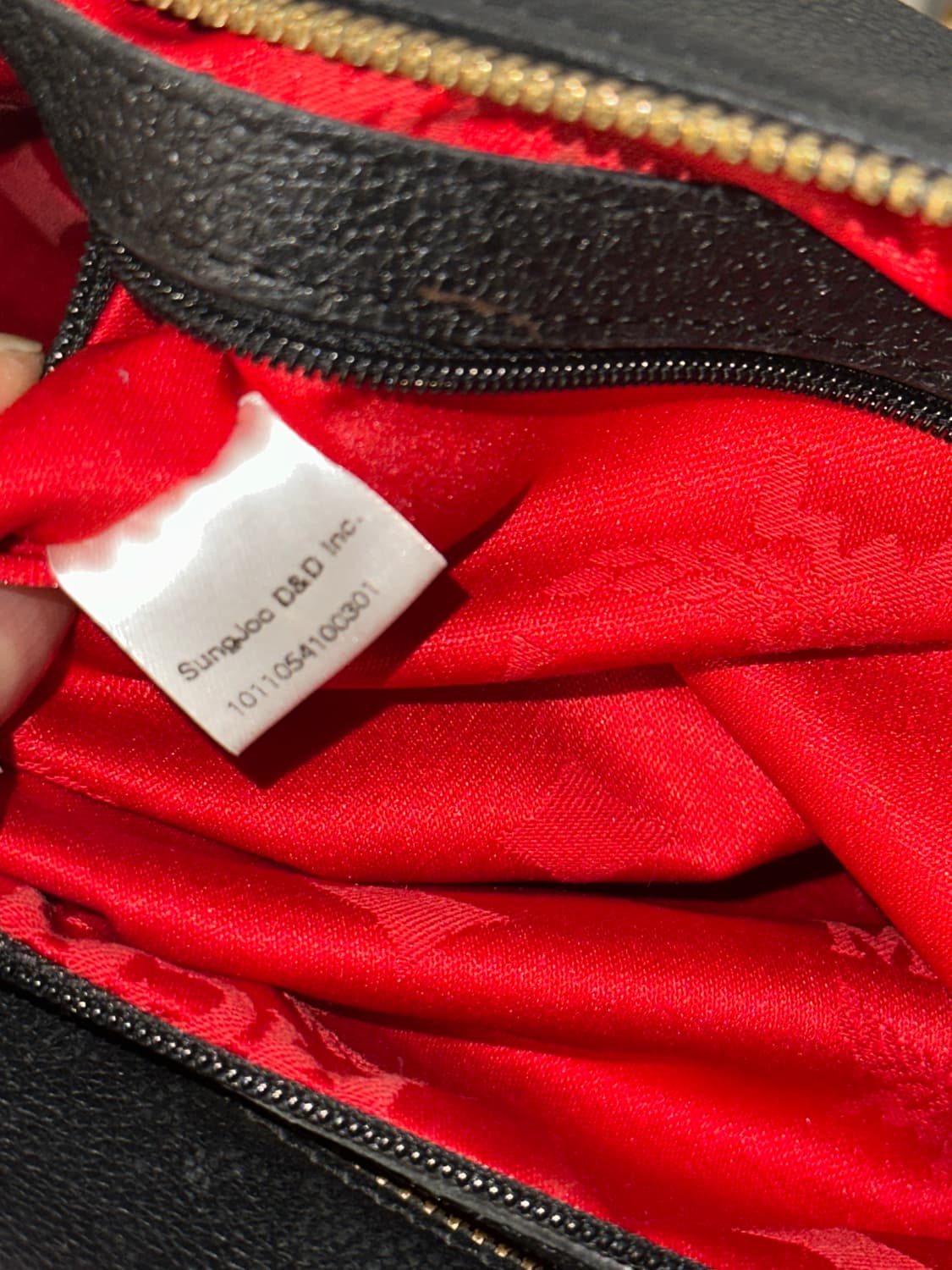 성주택)MCM 토트백 블랙 금장 인보이스(매장탭) 상품이미지5