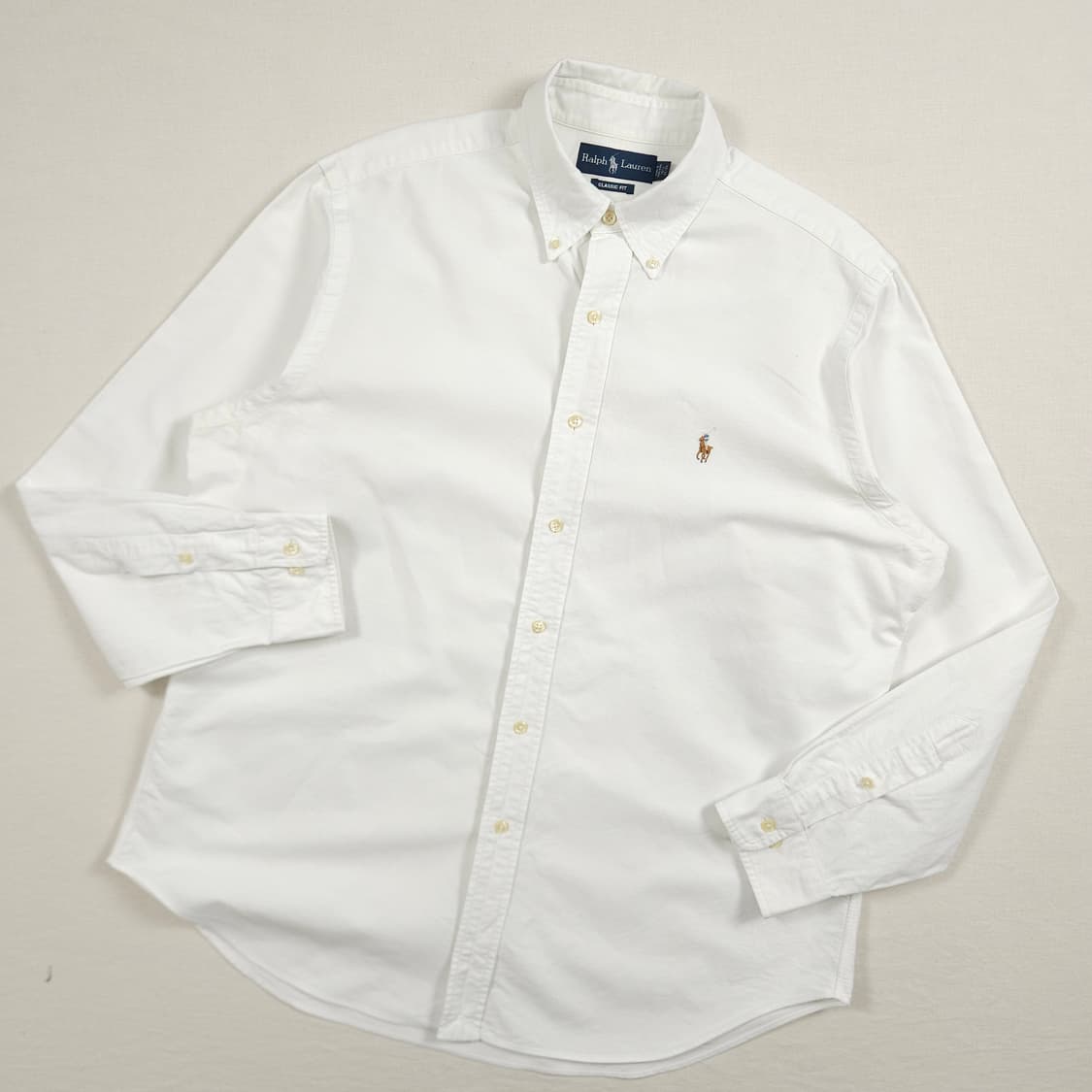 XL(105) 폴로 랄프로렌 옥스포드 화이트셔츠 상품이미지2
