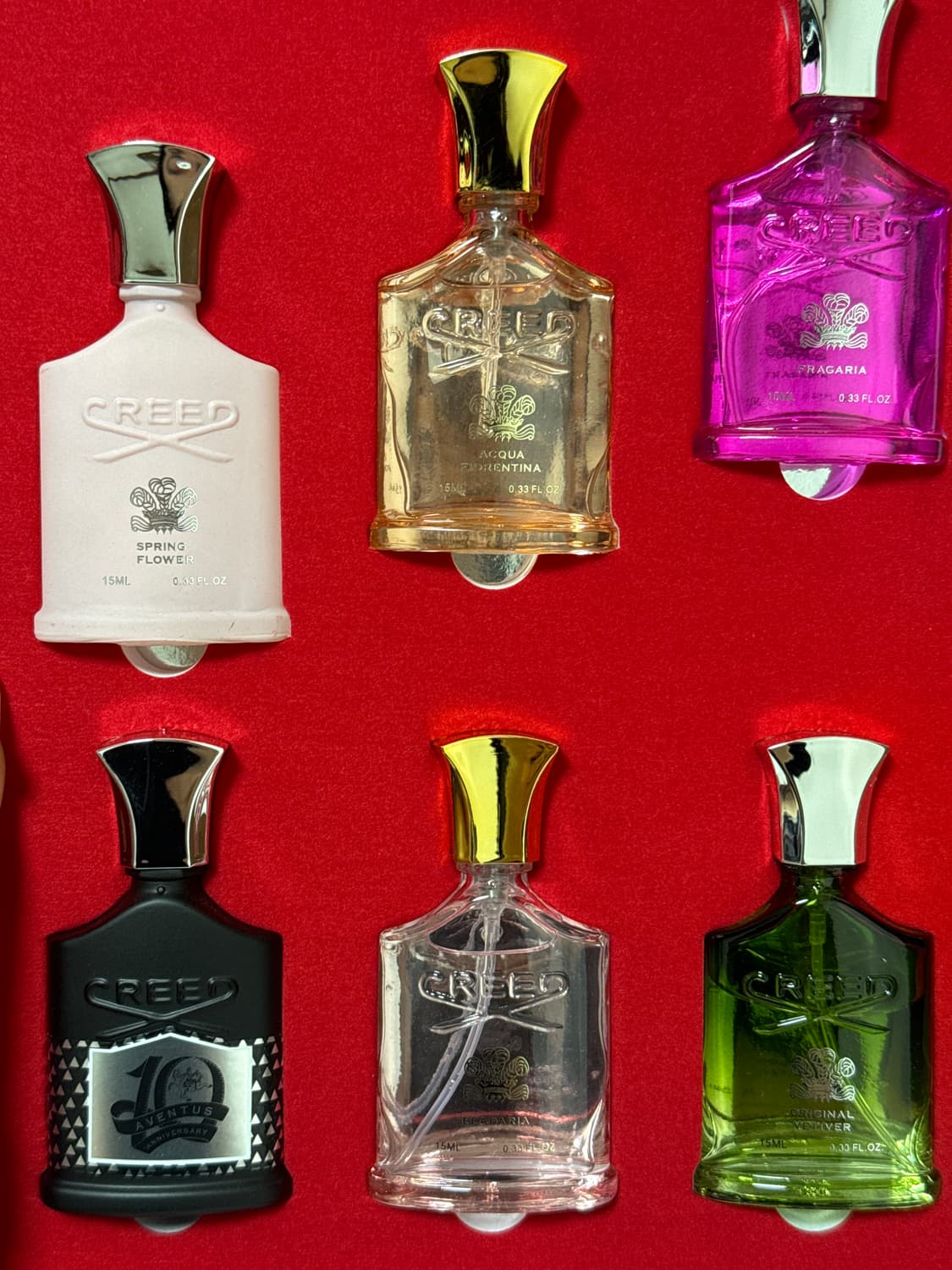 (새상품) 크리드 미니어처향수 15ml x 10개세트 레드에디션 상품이미지6