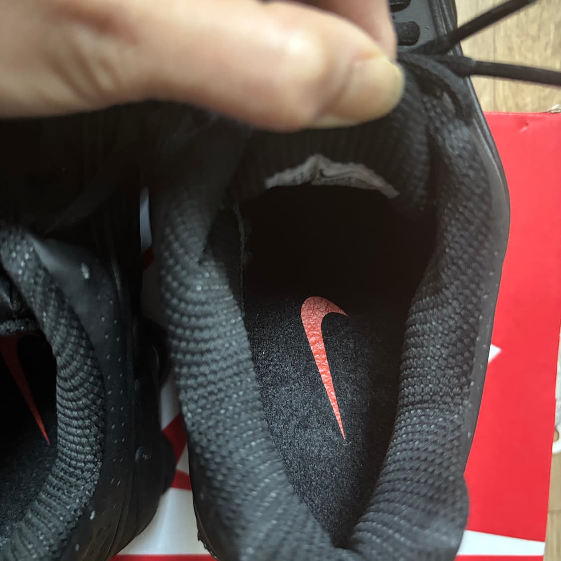 실착2회)나이키샥스 r4 W  255 상품이미지8