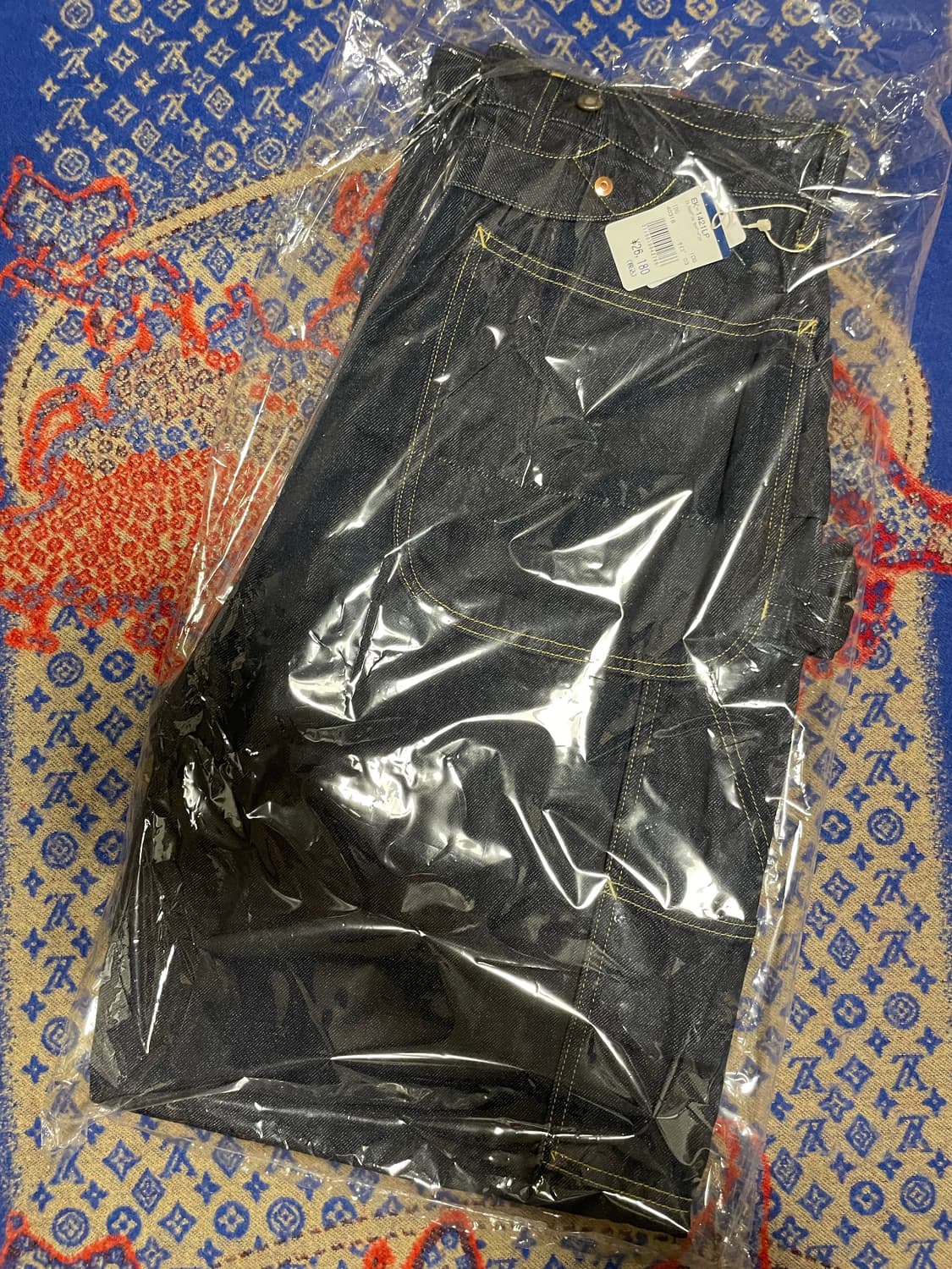 새상품 [2][3]캐피탈 11.5온즈 데님 럼버 팬츠 인디고 상품이미지2