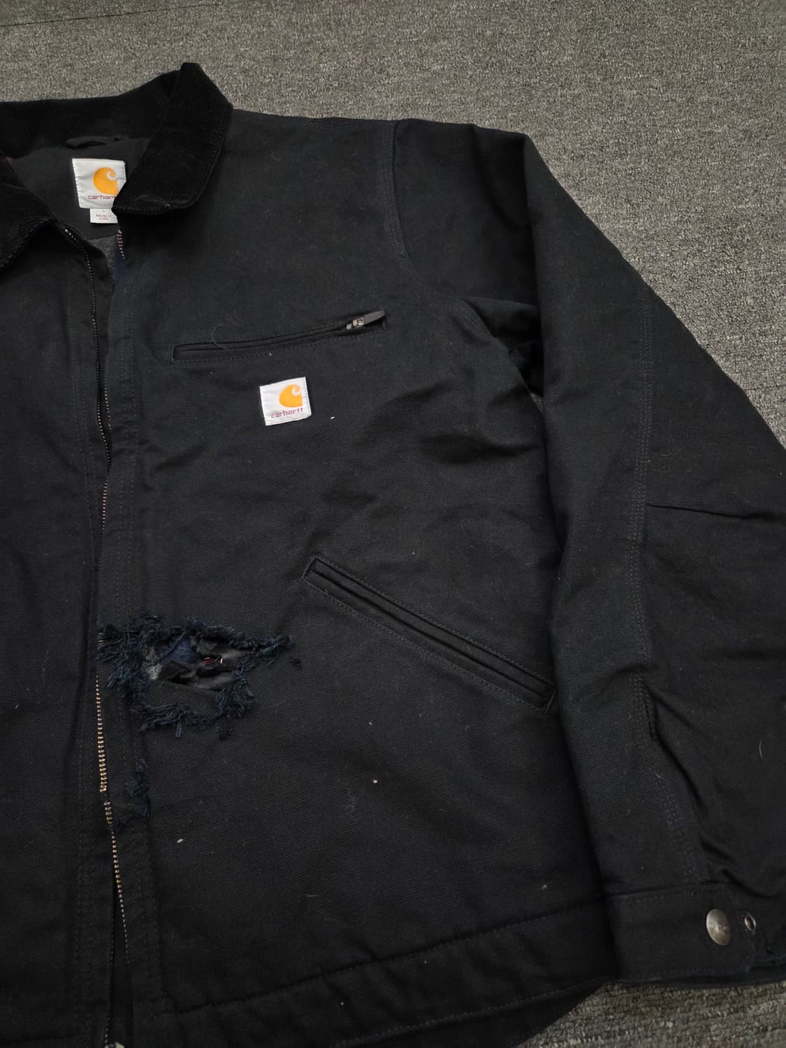 빈티지 칼하트 디트로이트 자켓 상품이미지5