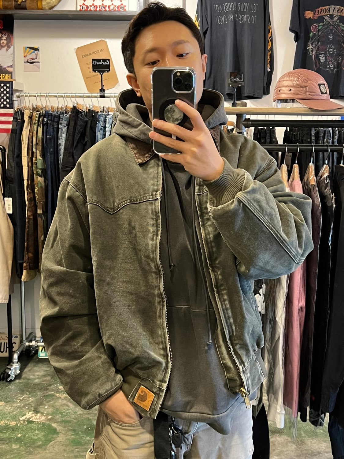 00's [2XL]OG 칼하트 J14MOS 산타페 자켓 칼하트 디트로이트 상품이미지3