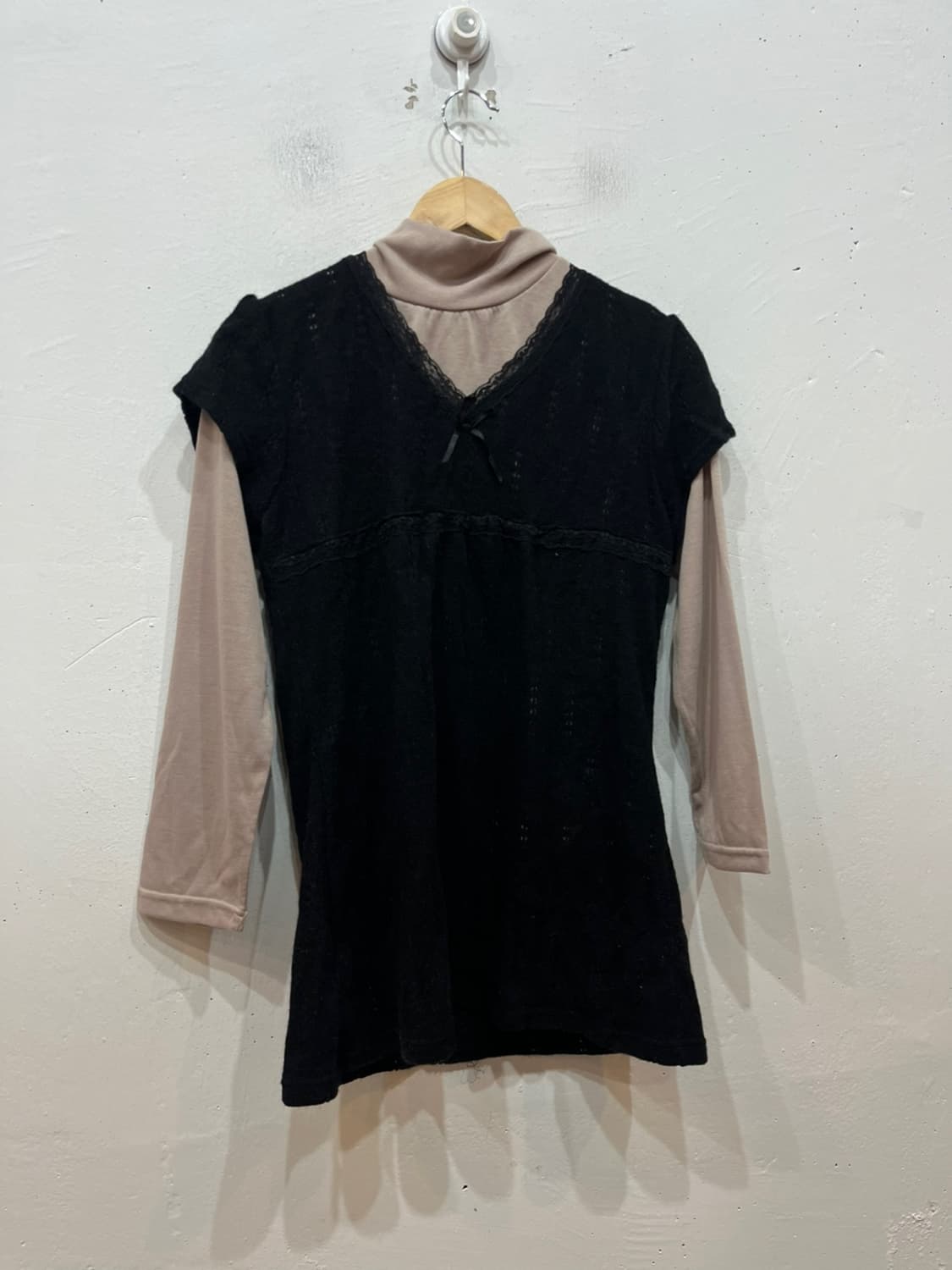 DEUXIEME BEAU JPN 모리 크로쉐 롱슬리브 세트  상품이미지1