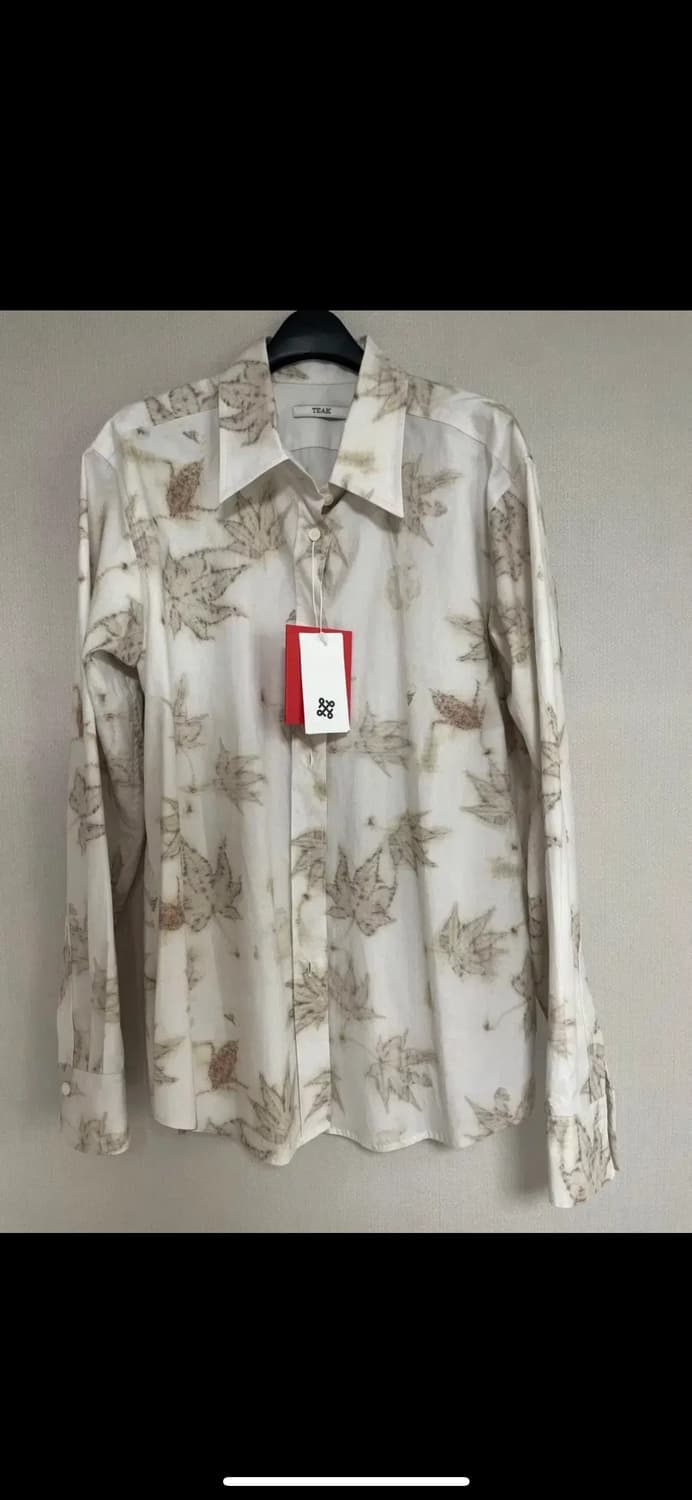 TEAK 티크 셔츠 COTTON SHIRTS_MAPLE IVORY 상품이미지2