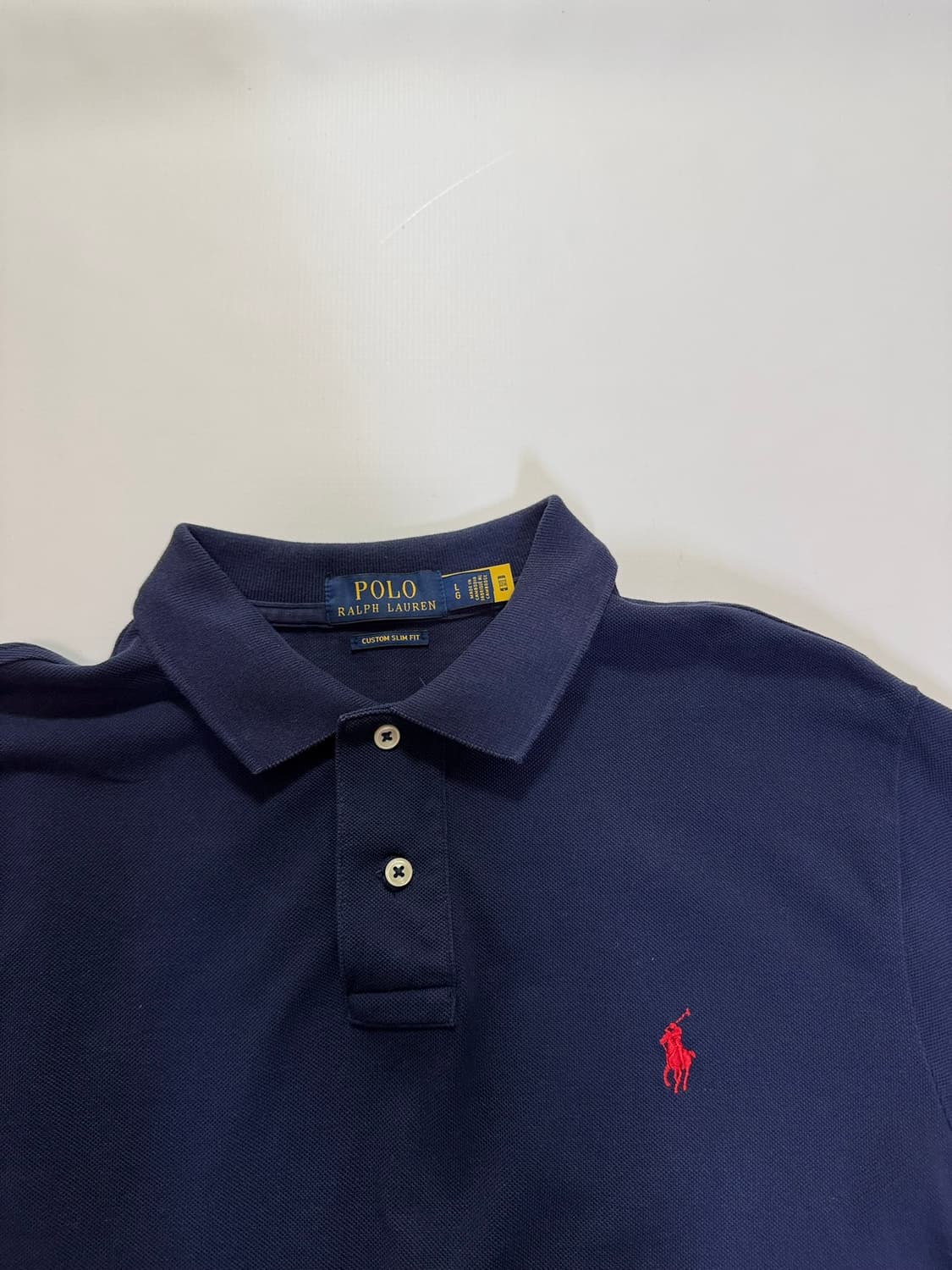 폴로랄프로렌 네이비 카라반팔티(L사이즈) 상품이미지2