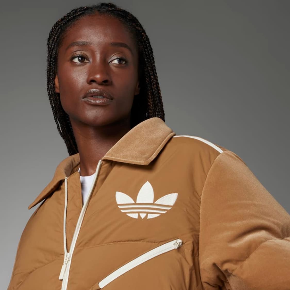 아디다스 헤리티지 벨벳 다운패딩 상품이미지5