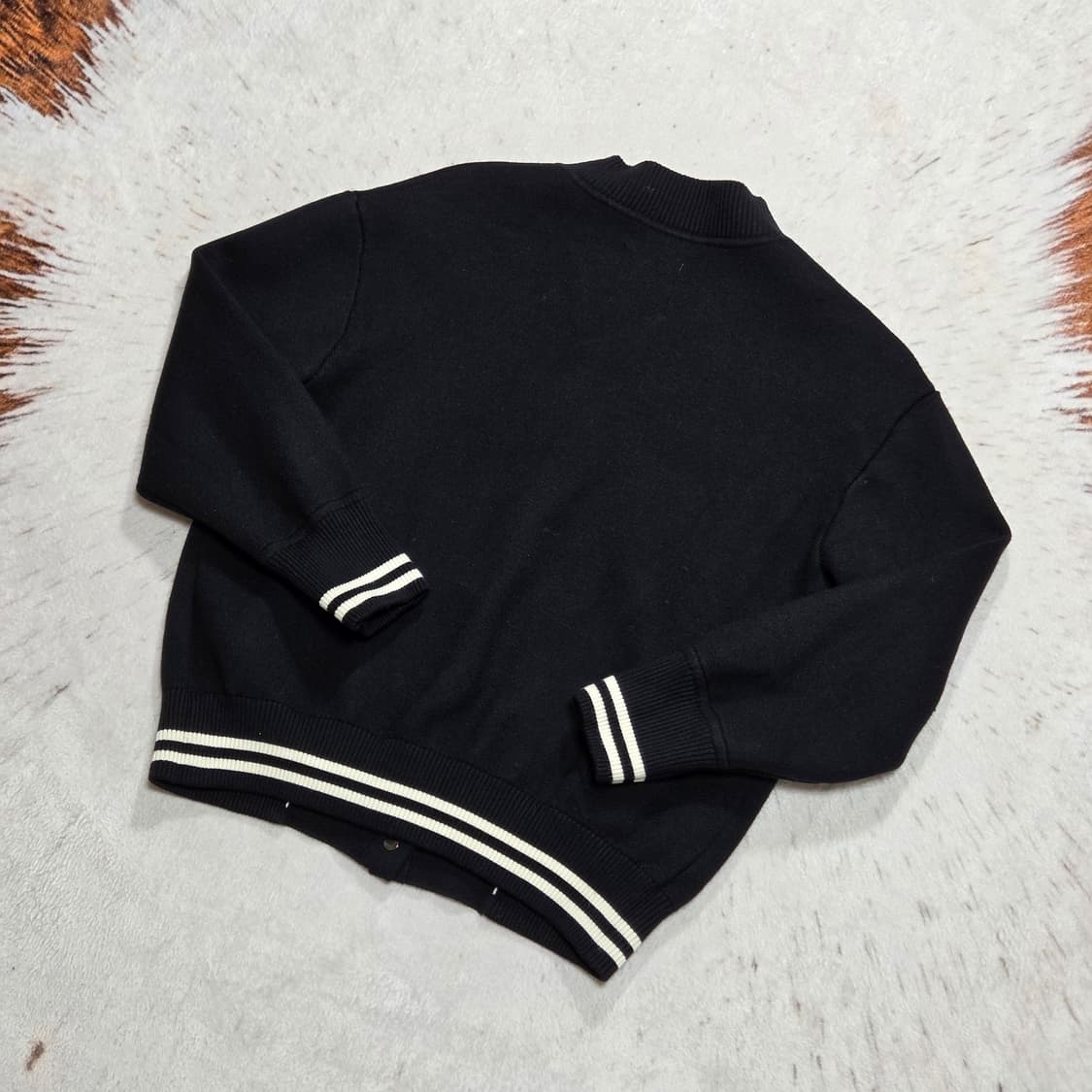 엔니튜드 니트 가디건 바시티 자켓 상품이미지4