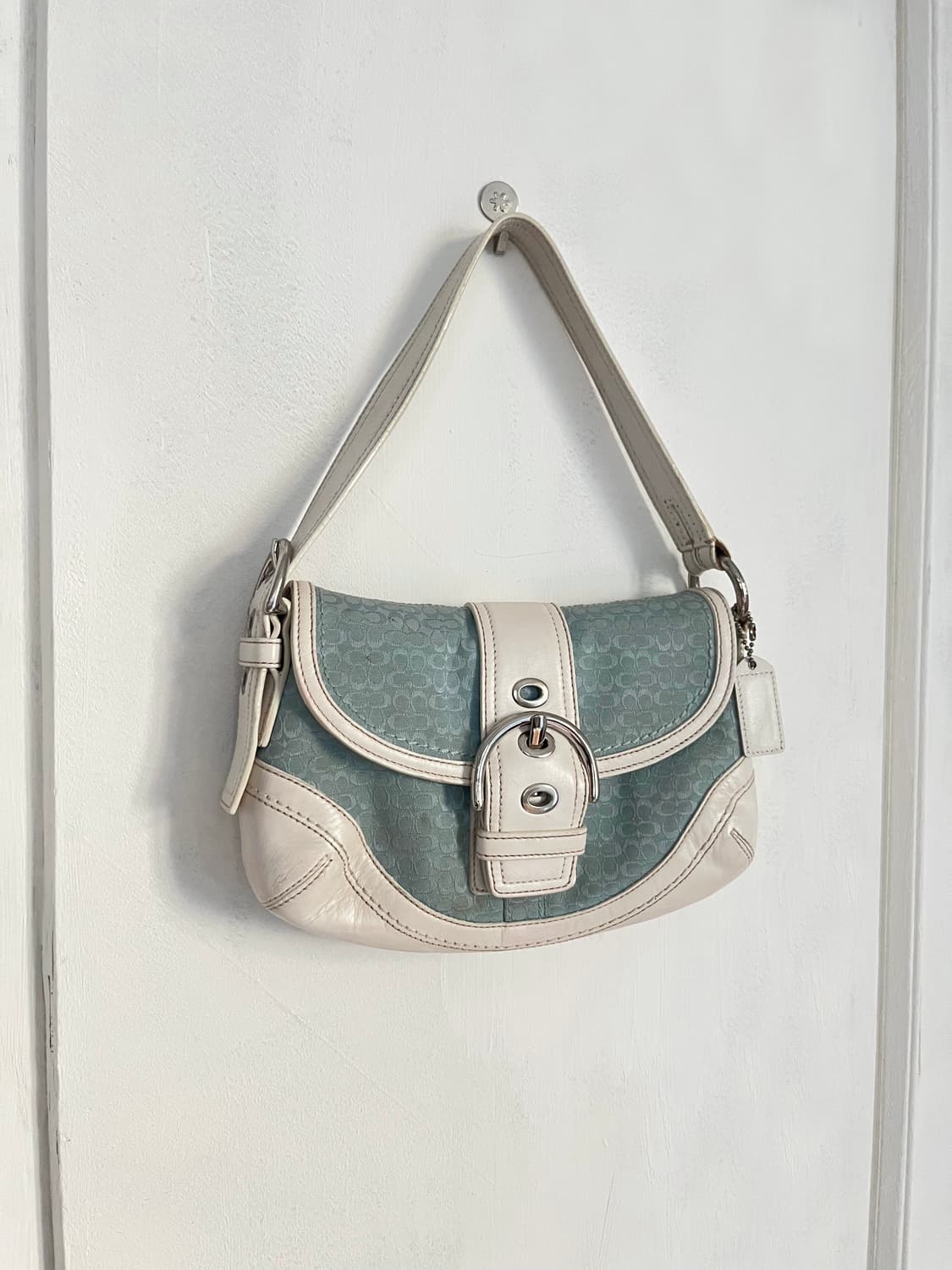 Coach vintage babyblue bag 상품이미지3