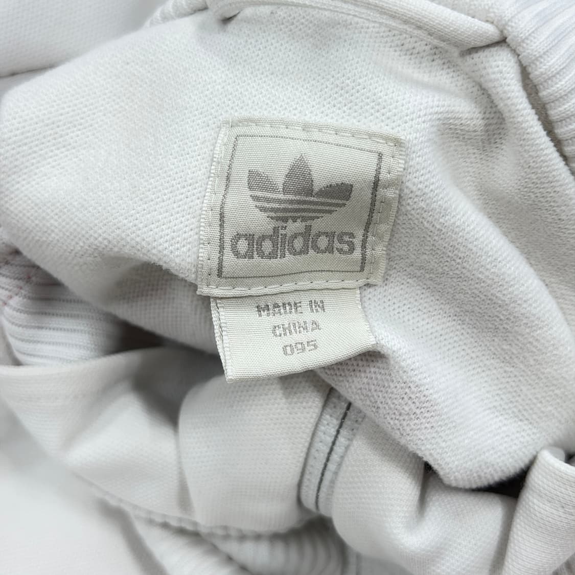 아디다스 빈티지 일본 도쿄 트랙탑 져지 자켓 화이트 레드 M 95 상품이미지4