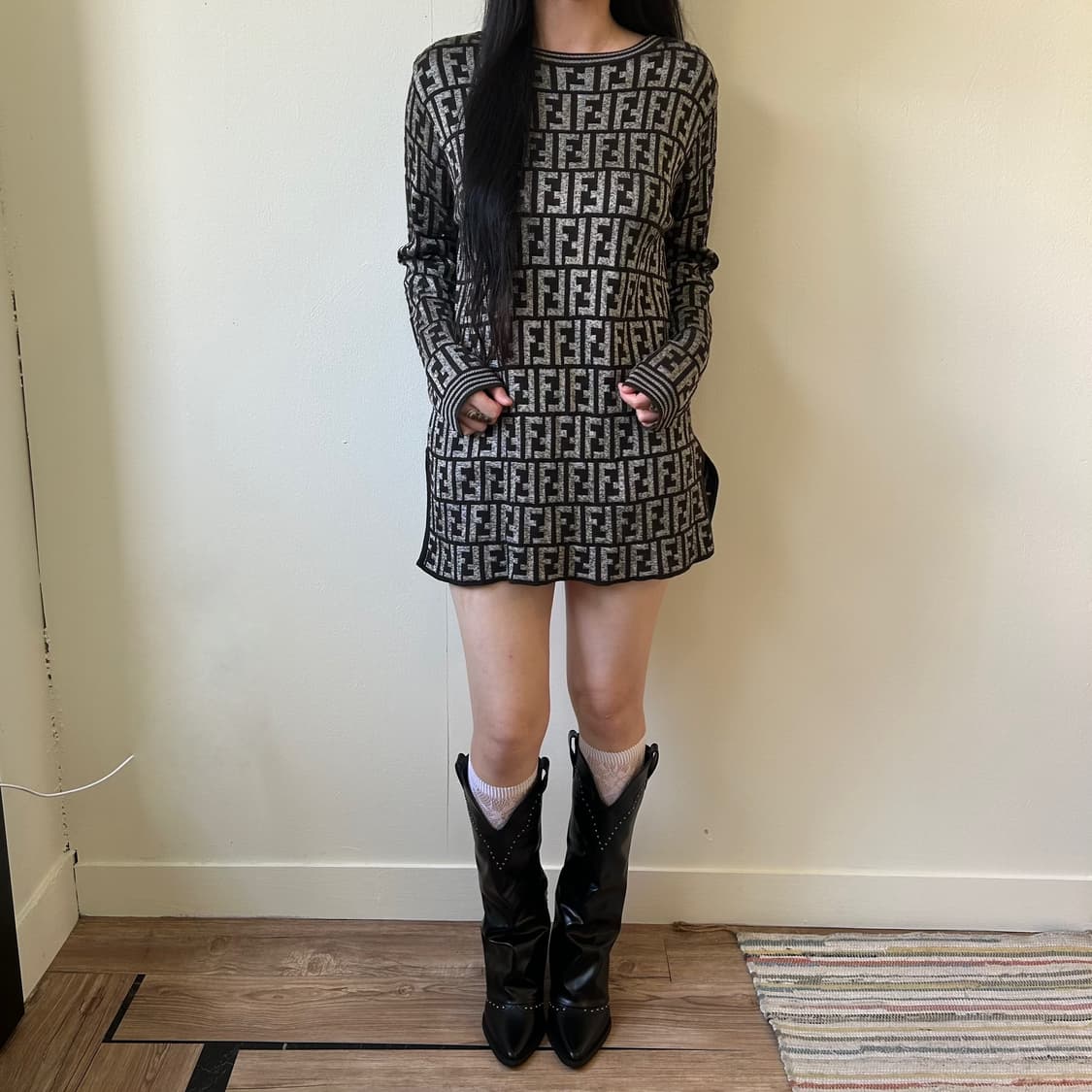 펜디 주카 패턴 스웨터 상품이미지1