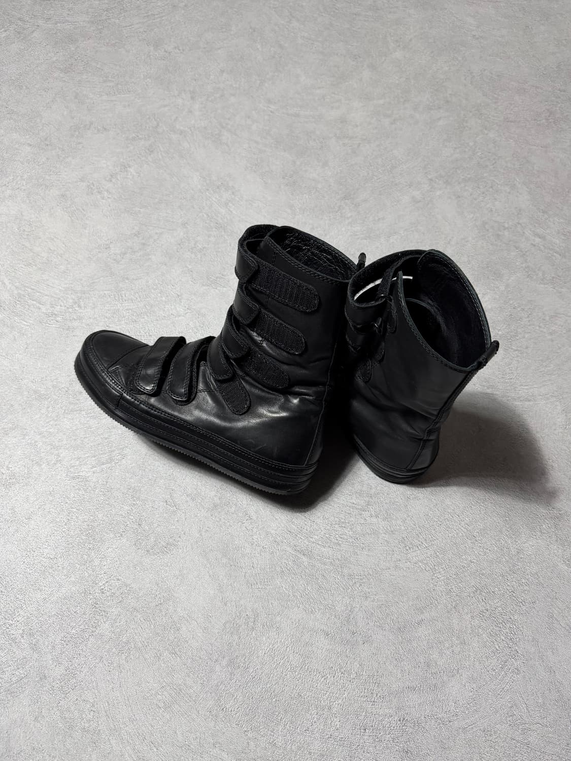 앤드뮐미스터 카프스킨 벨크로 하이탑스니커즈 상품이미지5