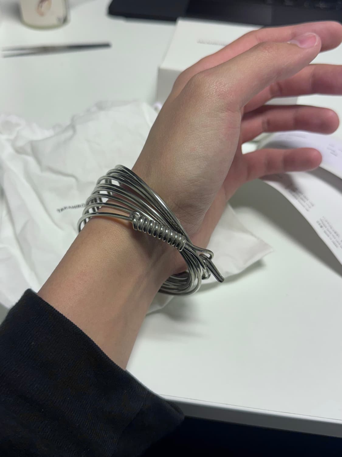 [OS] 솔로이스트 AW23 angel hair bracelet 상품이미지3