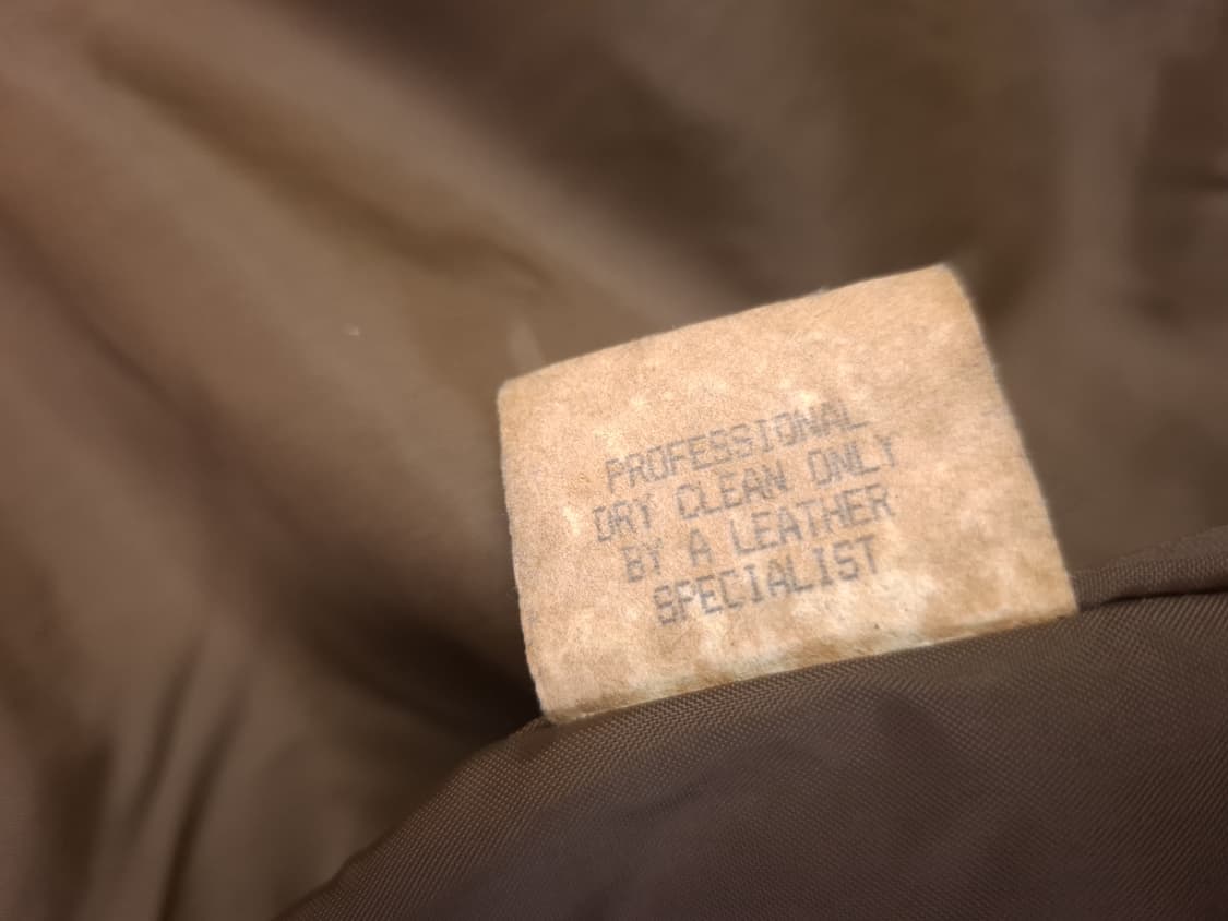 90's 미국제조 리얼레더 A-2 항공자켓 상품이미지3