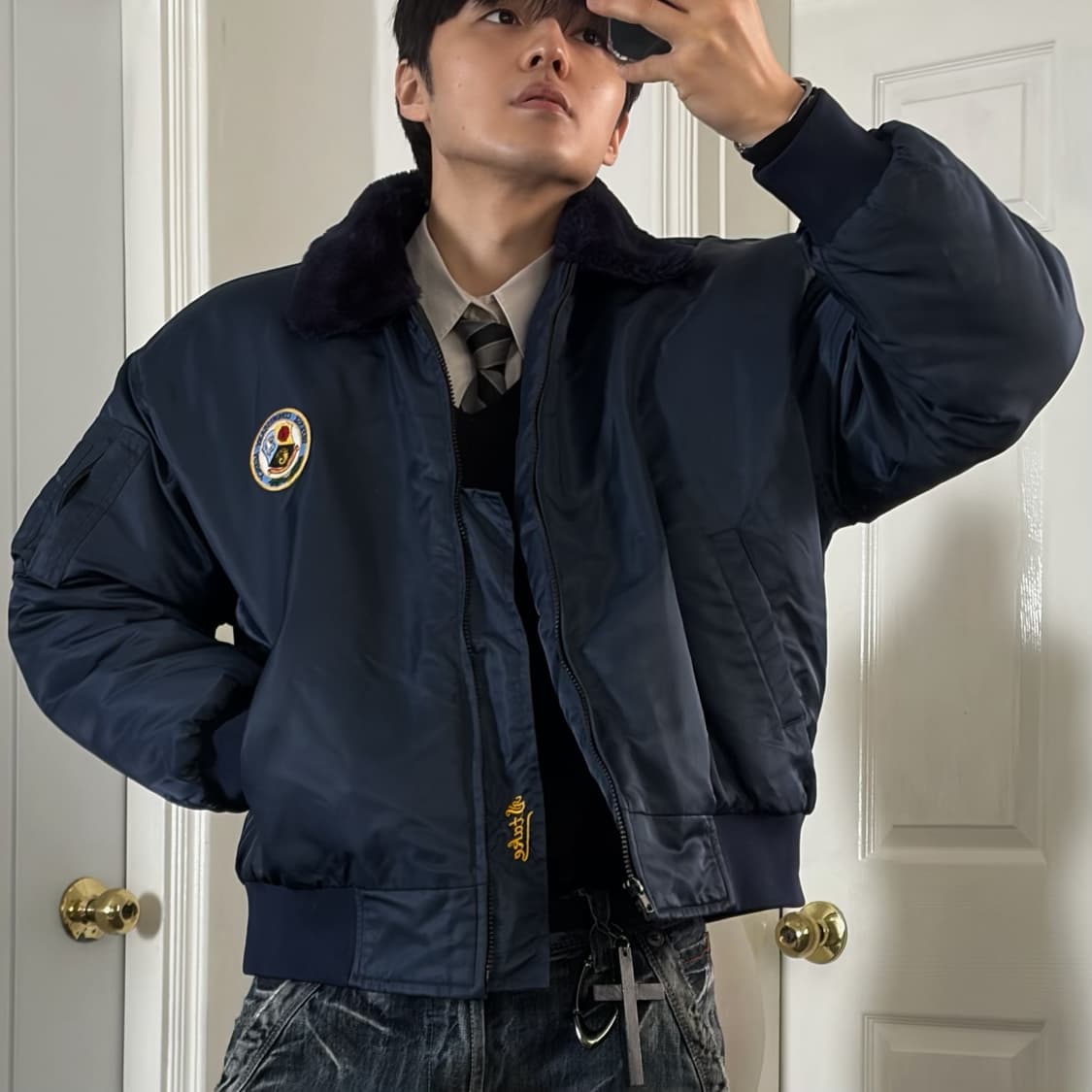 미군 DeCA 봄버자켓 상품이미지7