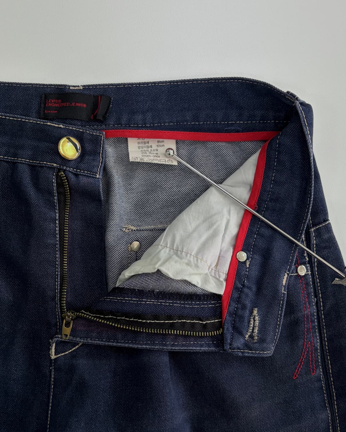 [32인치]리바이스 Levi's 엔지니어드 루즈핏 데님 팬츠 상품이미지6