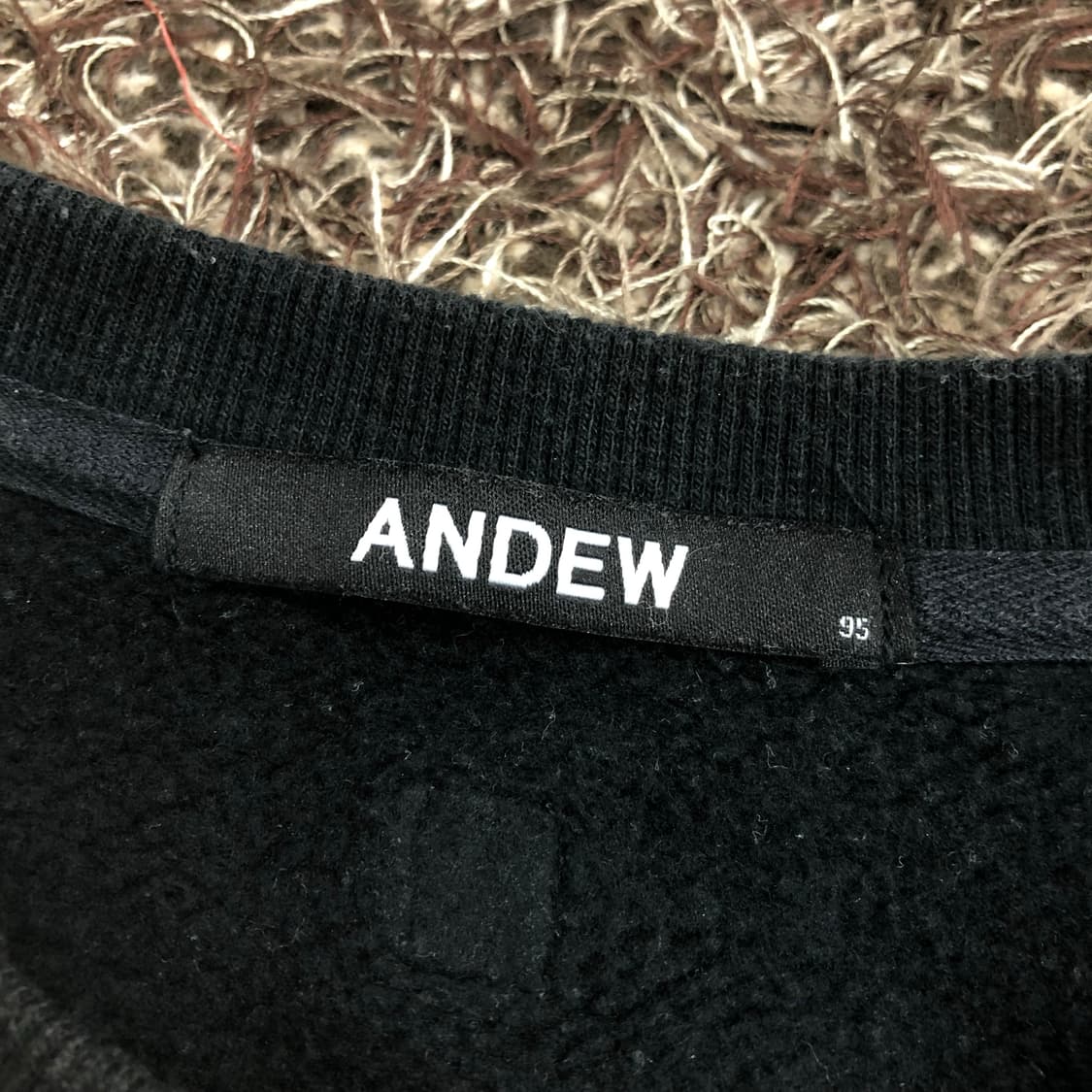 앤듀 바이커 패널 맨투맨 상품이미지4