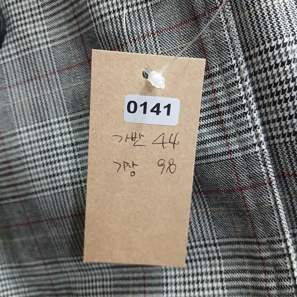 YK038 브랜드의 체크 트렌치코트 상품이미지10