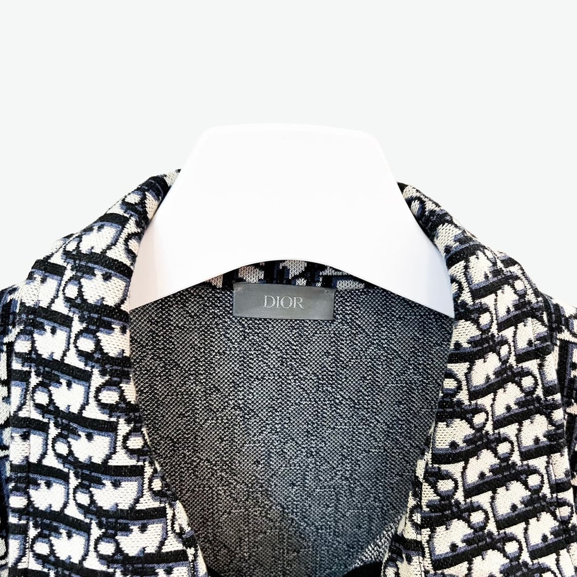 [XL] 디올 오블리크 니트 셔츠 자켓 상품이미지3