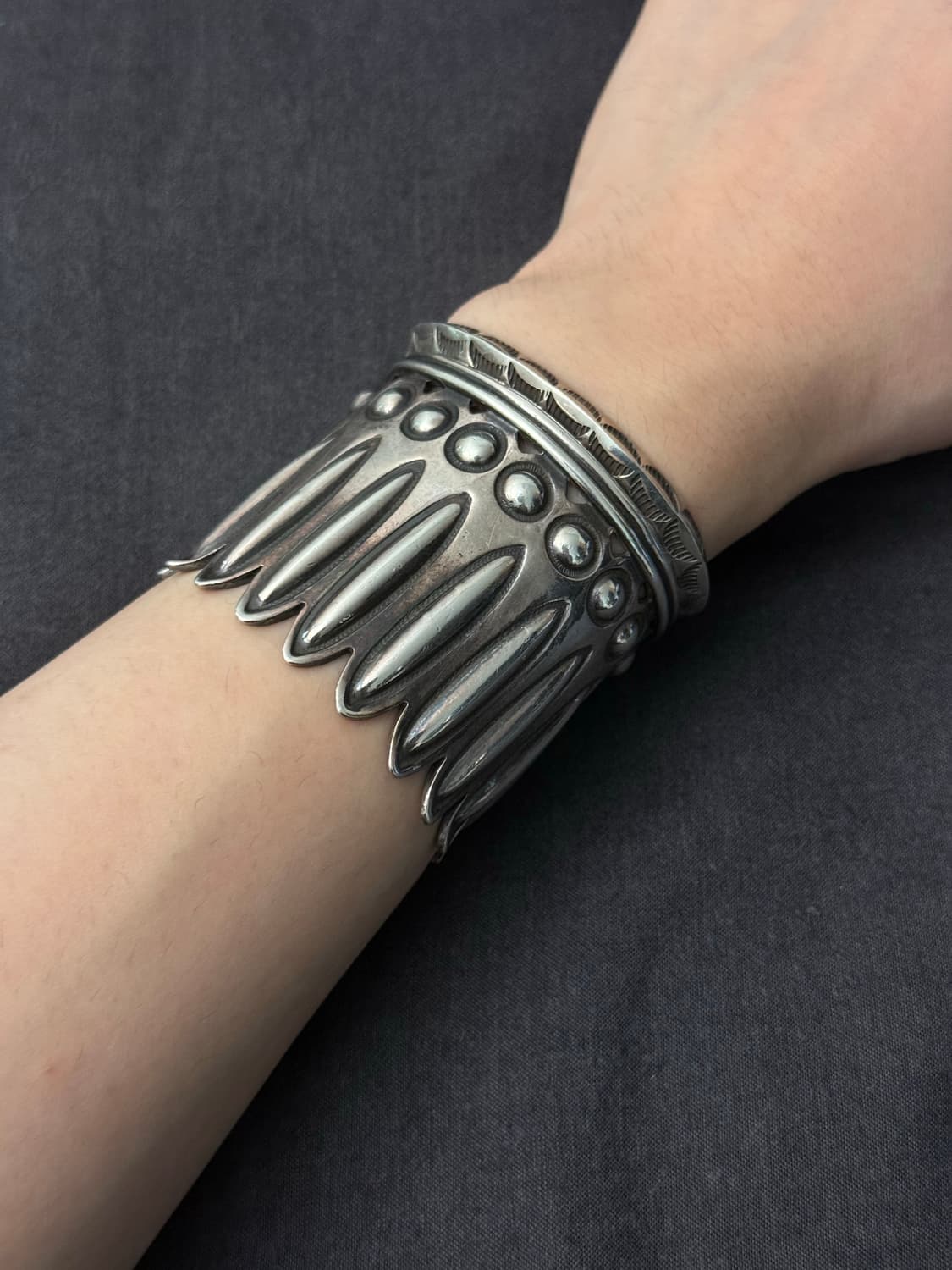 조실버 native american style bangle type 2 상품이미지1