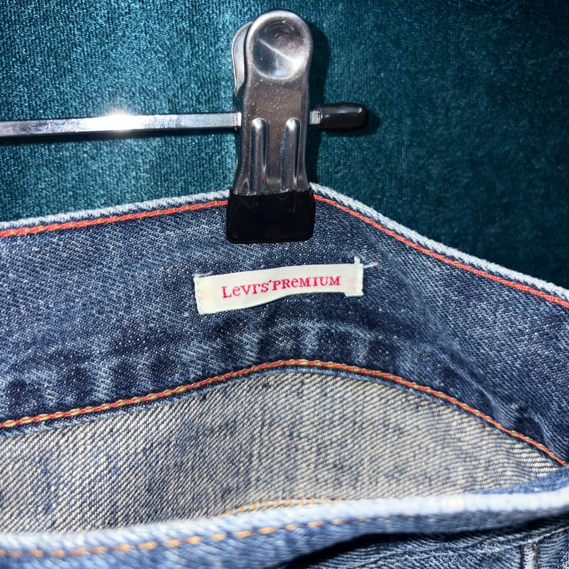 (33) 리바이스 프리미엄 PCL15 화이트탭 데님 팬츠 상품이미지5