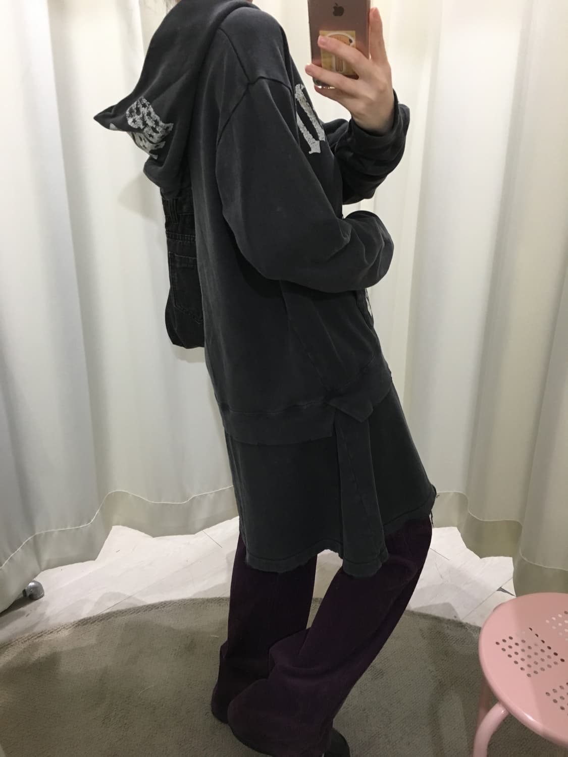 RNA skull hoodie onepiece 상품이미지4