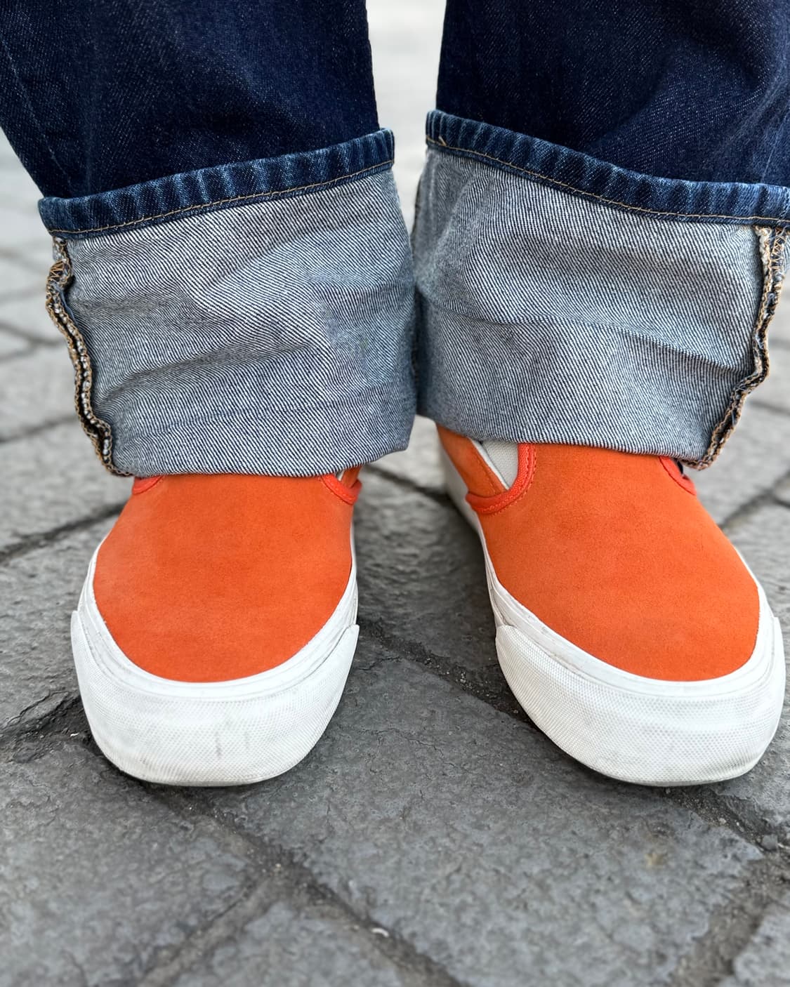 반스 볼트 OG 슬립온 59 LX 레드 오렌지 US8 상품이미지8