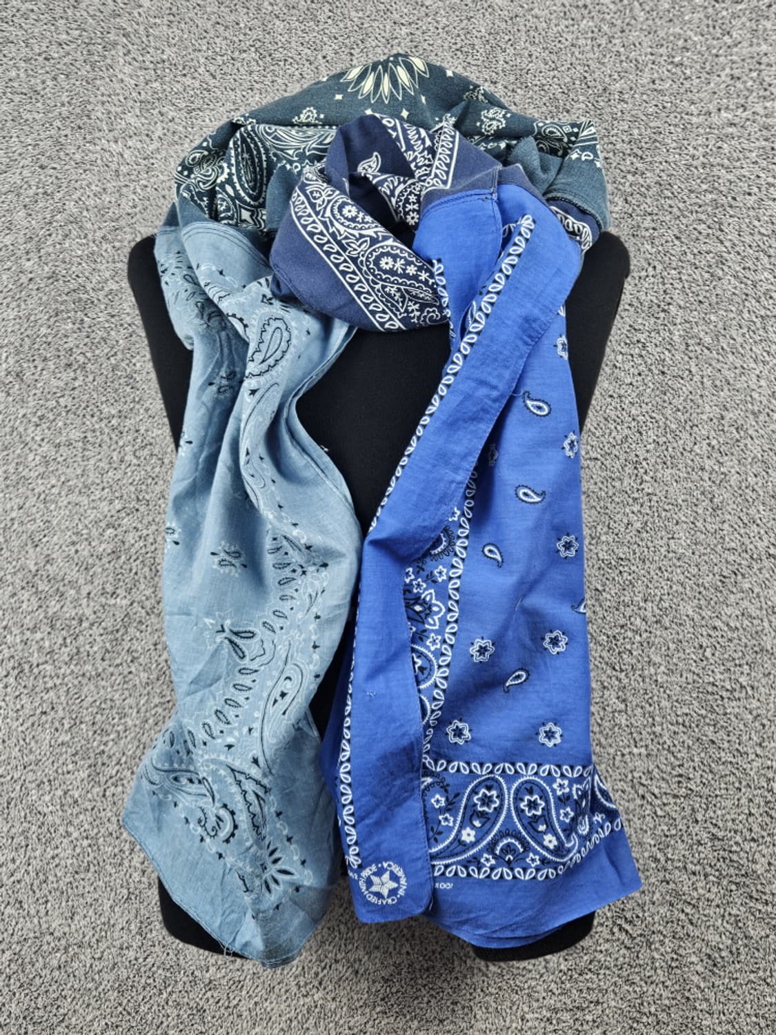 U.S.A 반다나 리워크 커스텀 스카프 머플러 / 10422 상품이미지1