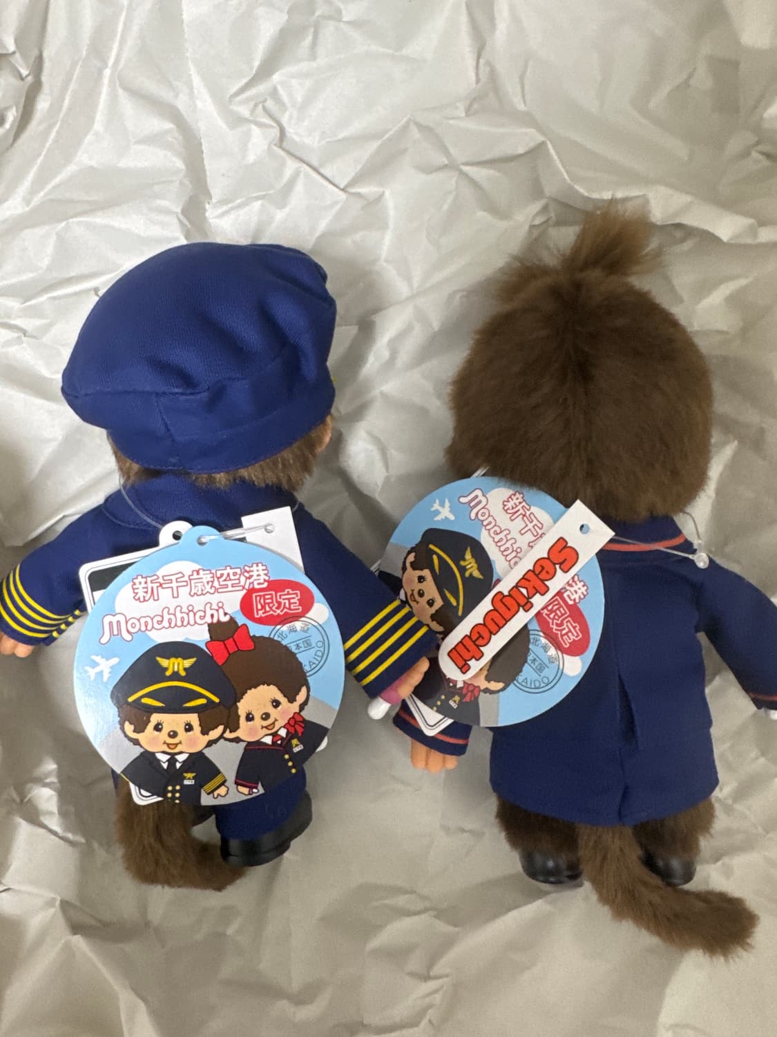 정품새것)신상 훗카이도 공항한정 스튜어디스 몬치치 세트 상품이미지2