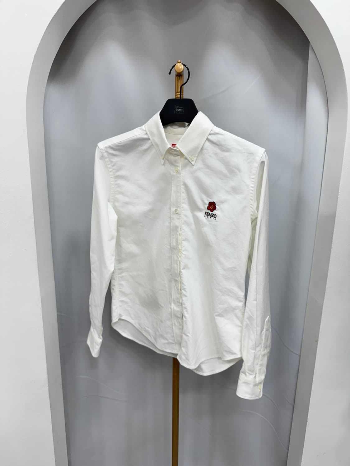 백화점판 겐조 플라워 로고 셔츠 36사이즈  상품이미지1