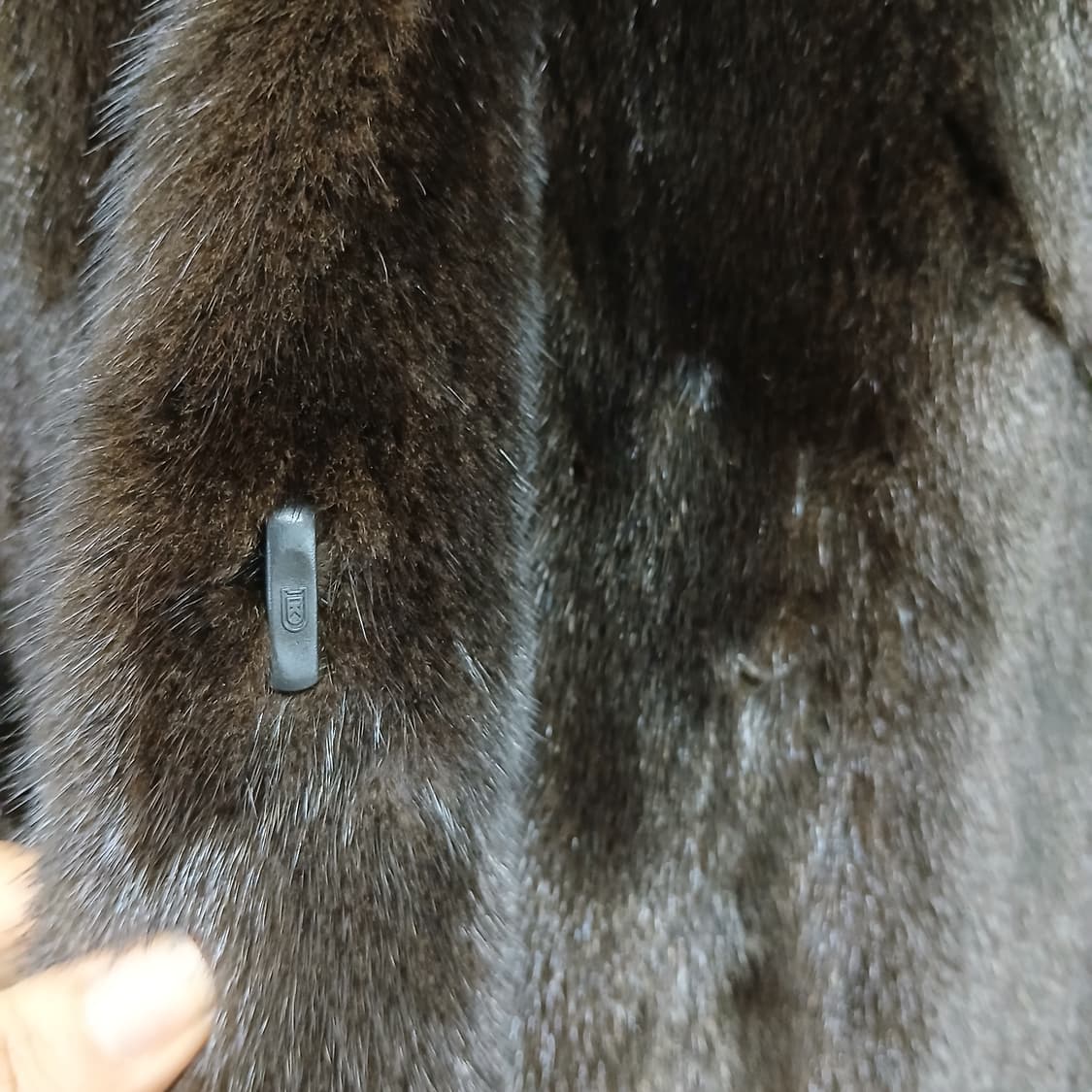 JINDO 진도 통밍크 후드 롱 조끼 베스트 상품이미지3