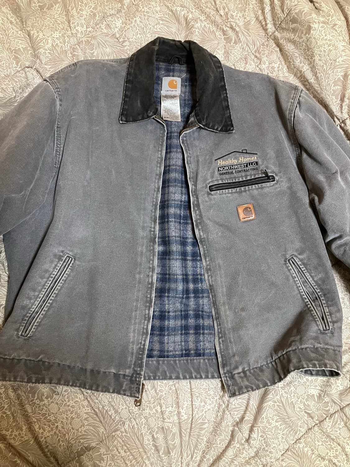 칼하트 디트로이트 자켓 j97 MTL 그레이 XL 상품이미지1