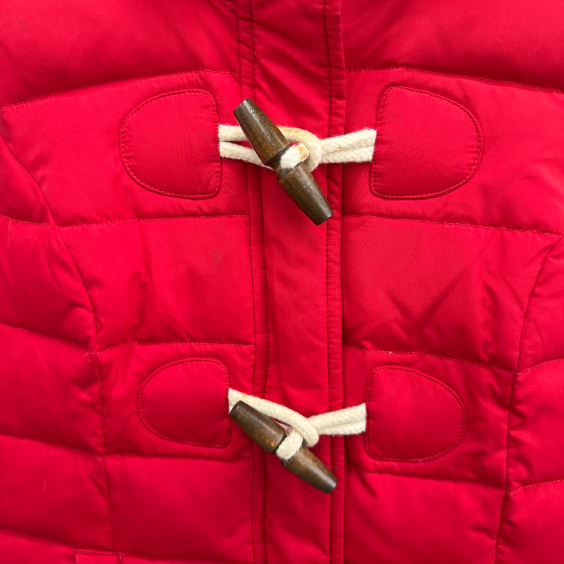 90 아베크롬비 y2k 울프죠 여자 덕다운 패딩조끼 상품이미지6